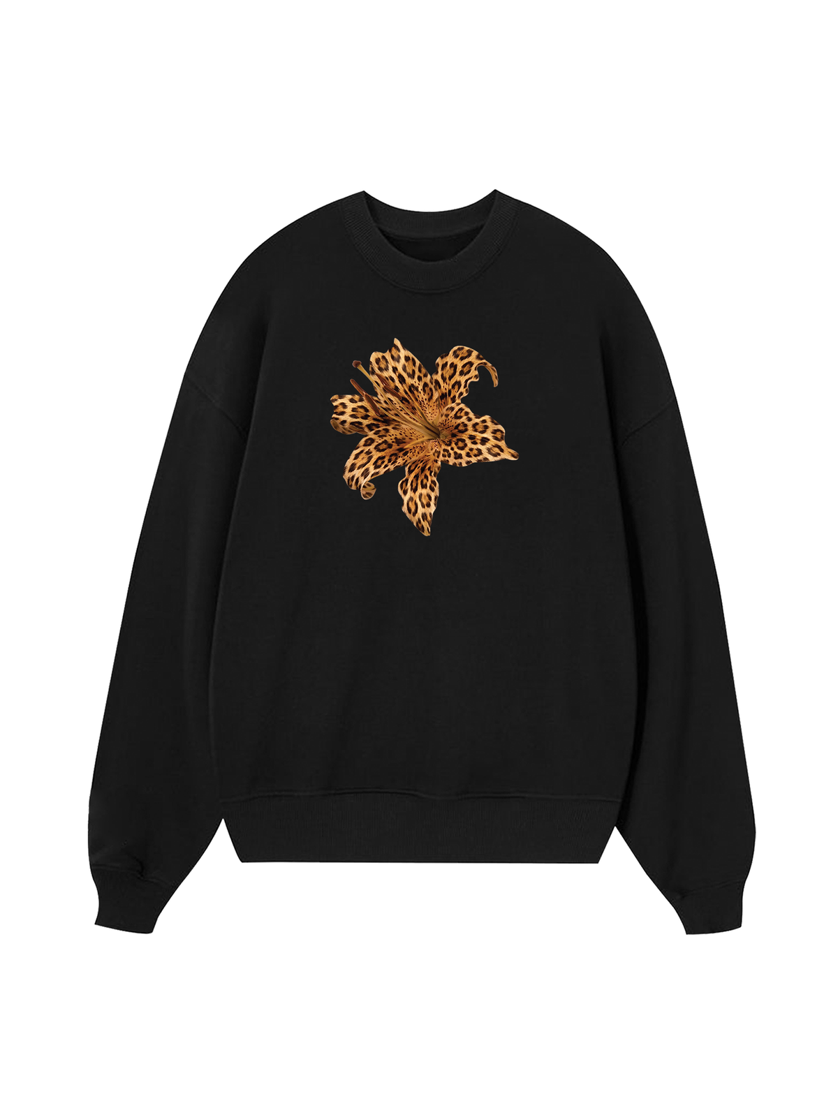 Sweater Urban Leopard Flower