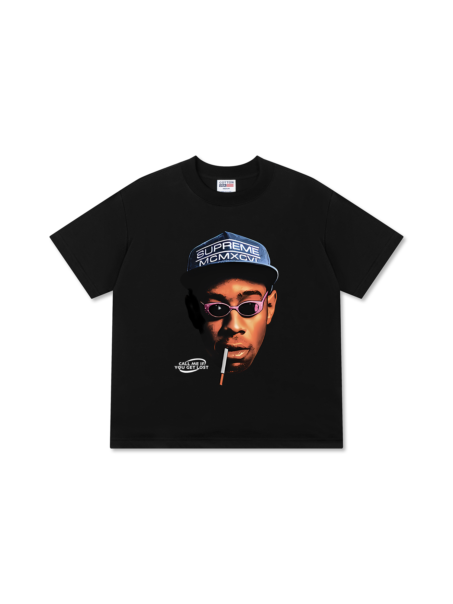 Áo Thun Relaxed Fit Rapper Call Me When You Get Lost Tyler