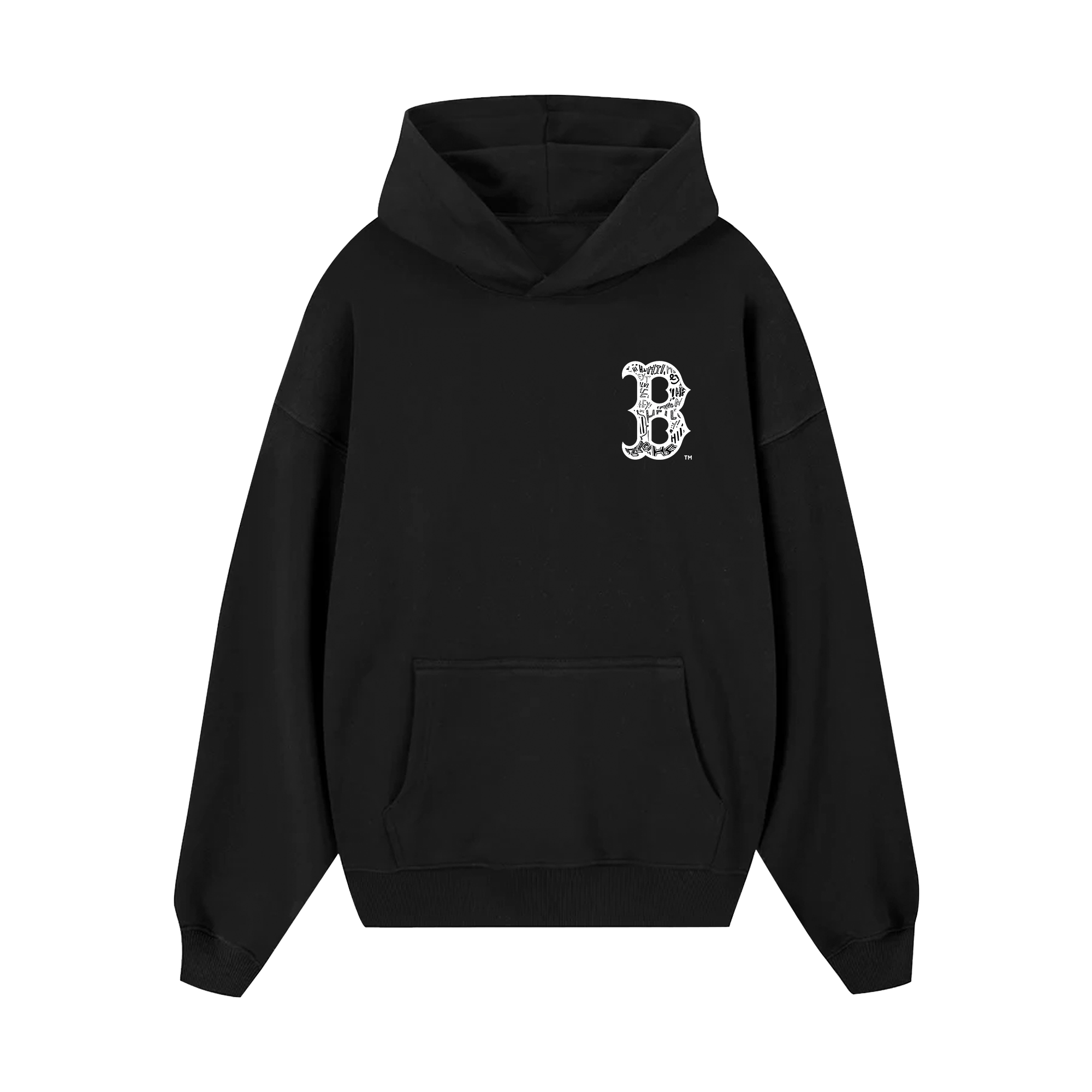 MLB Monogram Big Logo B Hoodie