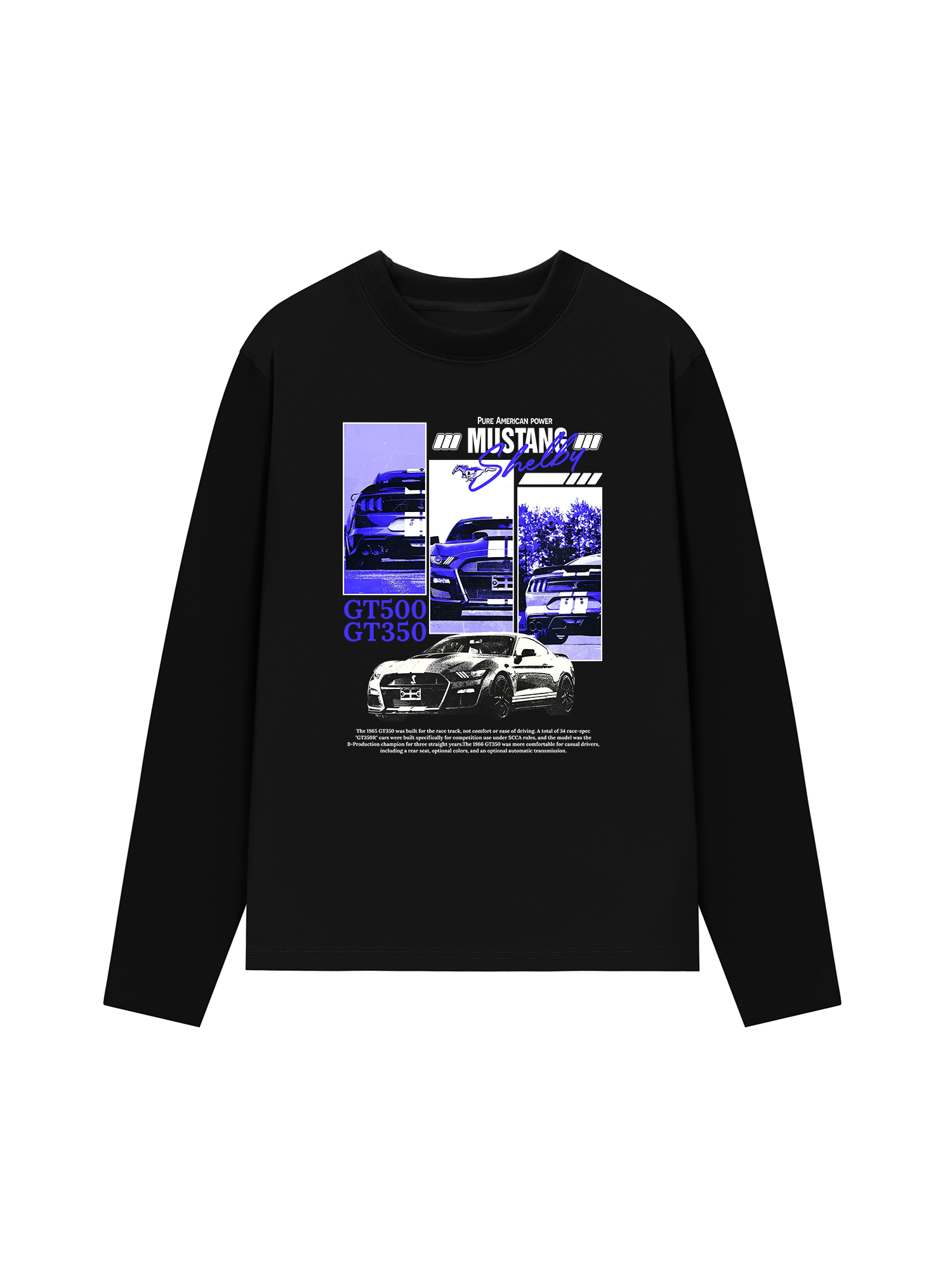 Áo Thun Dài Tay Ford Mustang Shelby