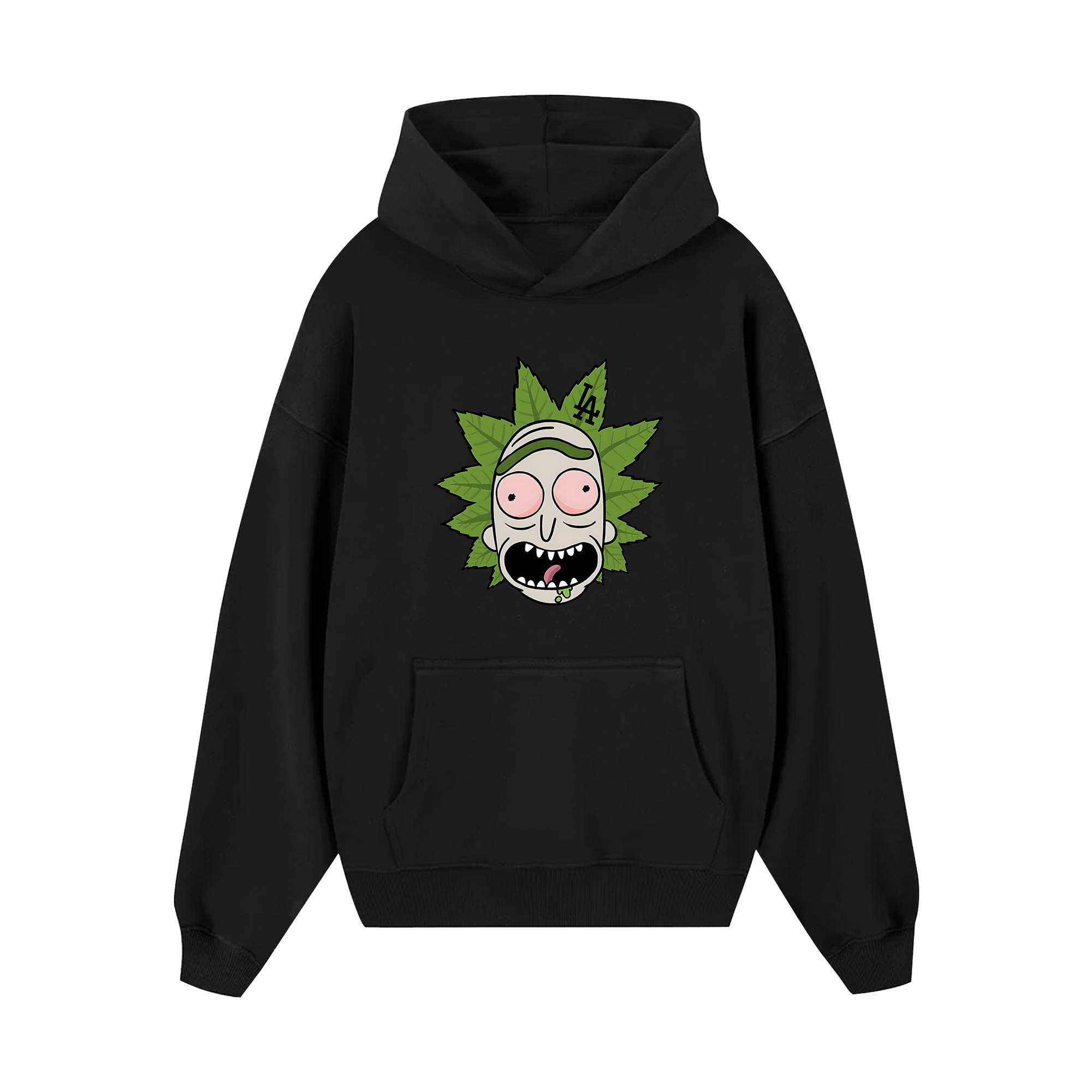 MLB Floral Funny Weed Hoodie