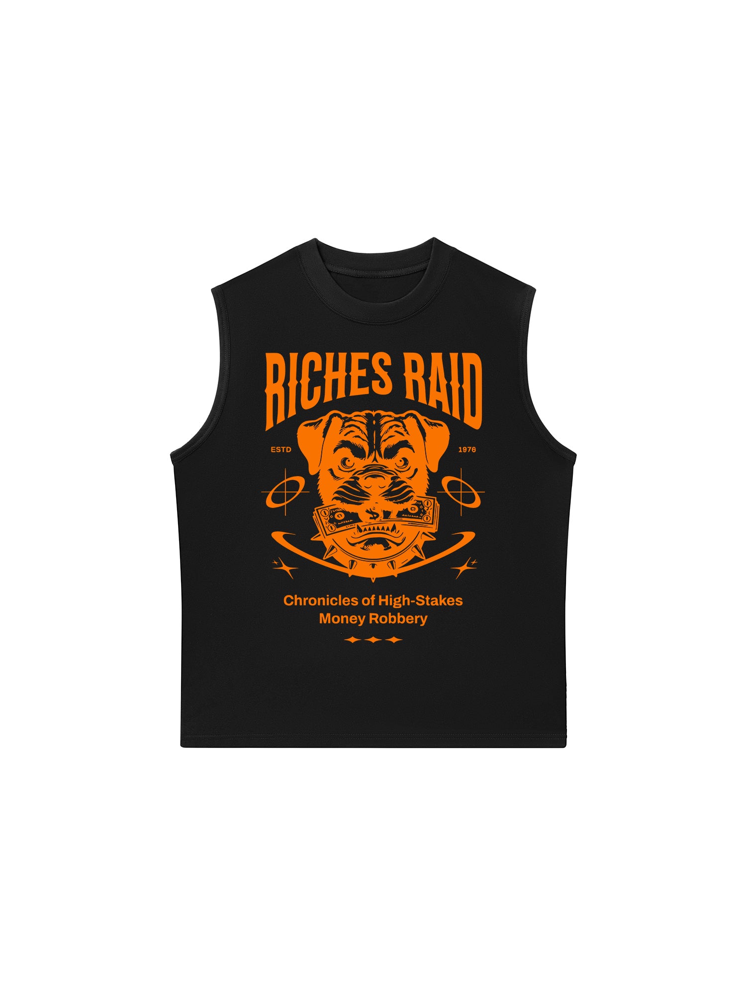 Áo Ba Lỗ Relaxed Fit Money Riches Raid