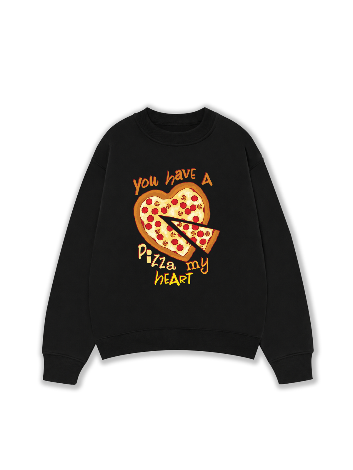 Áo Sweater Nỉ Hai Da Yumy Mood You Have A Pizza