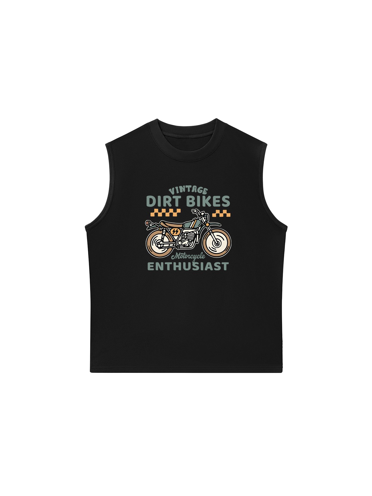 Áo Ba Lỗ Relaxed Fit Vintage Dirt Bike