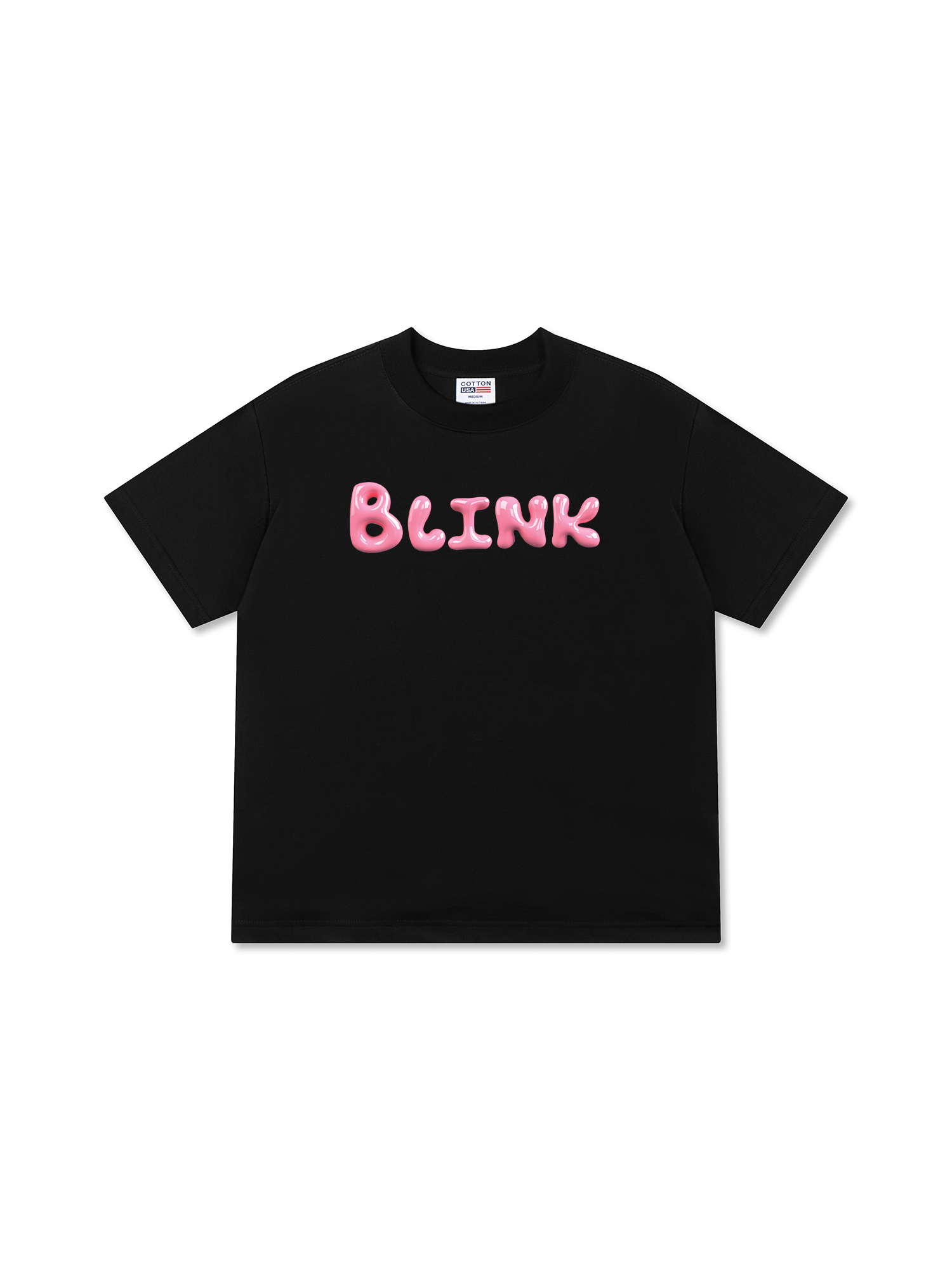 Áo Thun Relaxed Fit Black Pink Blink