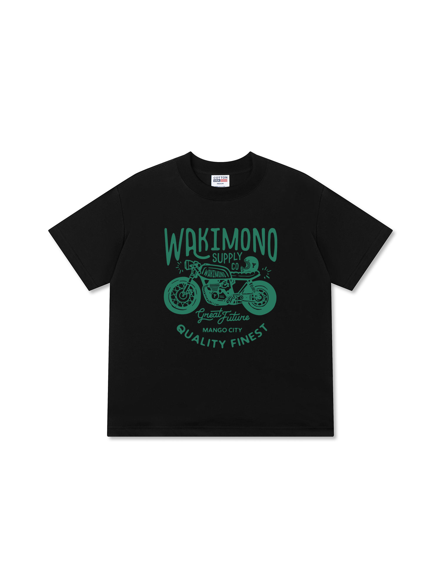 Áo Thun Relaxed Fit Motorbike WAKIMONO-01