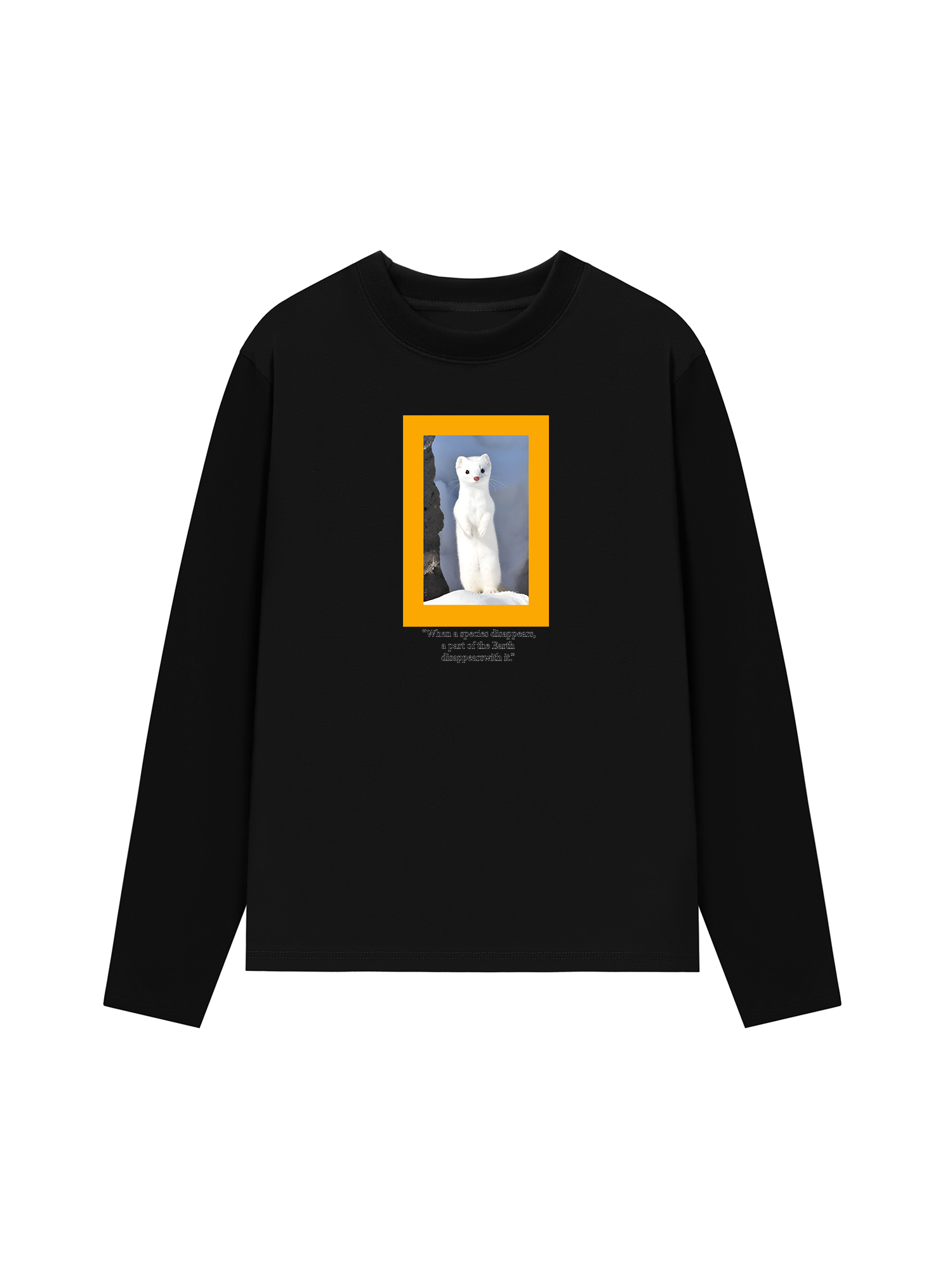Áo Thun Dài Tay Wild Life When A Species Disappears