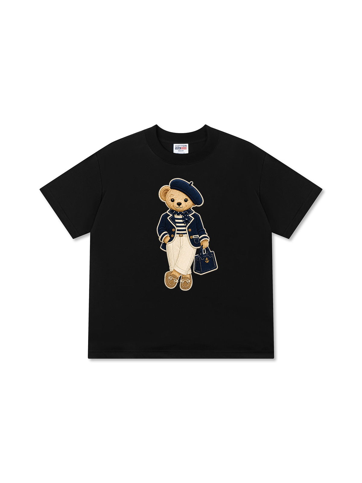 Áo Thun Relaxed Fit  Cute Bear Girrl