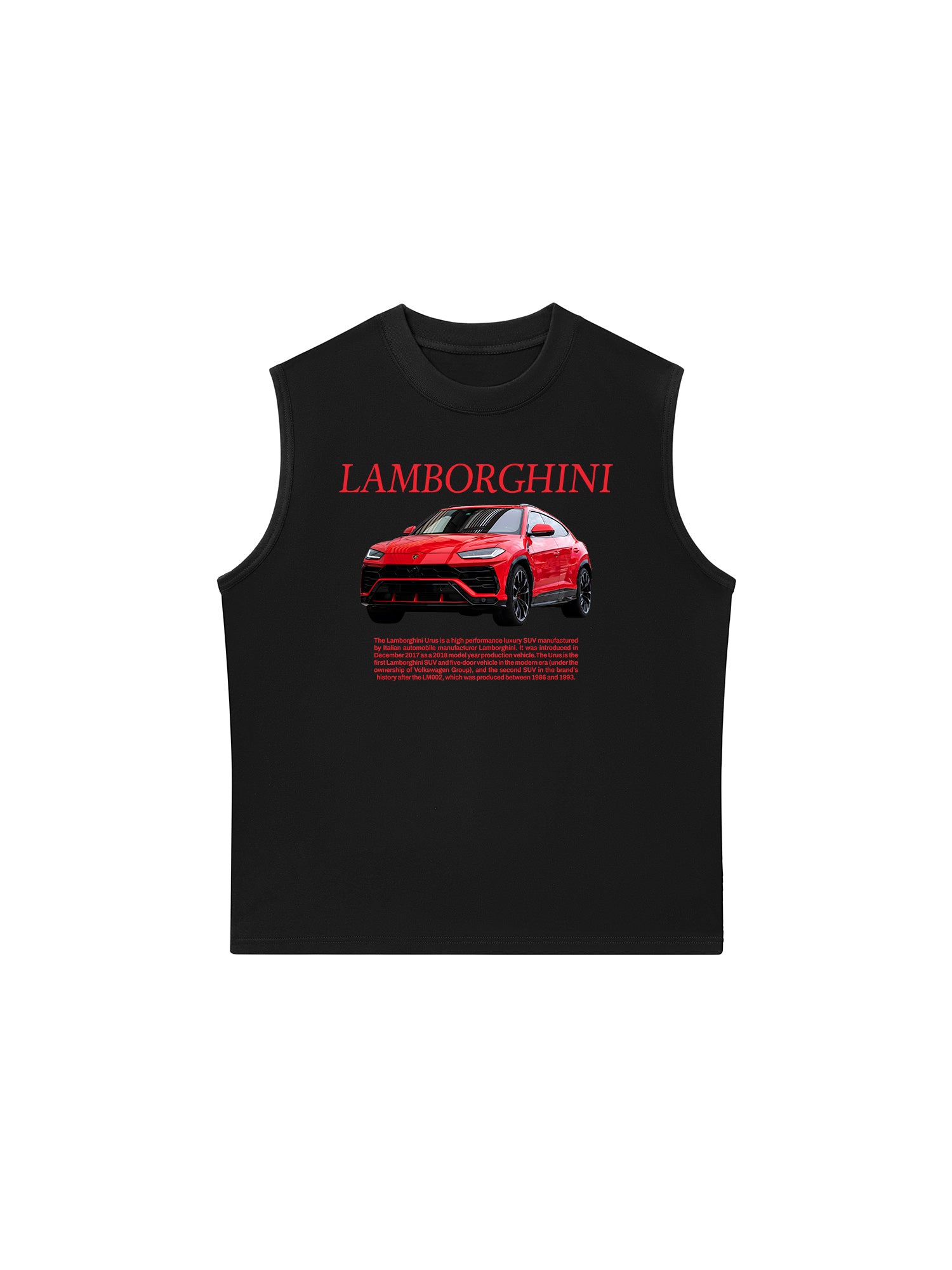 Áo Ba Lỗ Relaxed Fit Lamborghini Urus Red