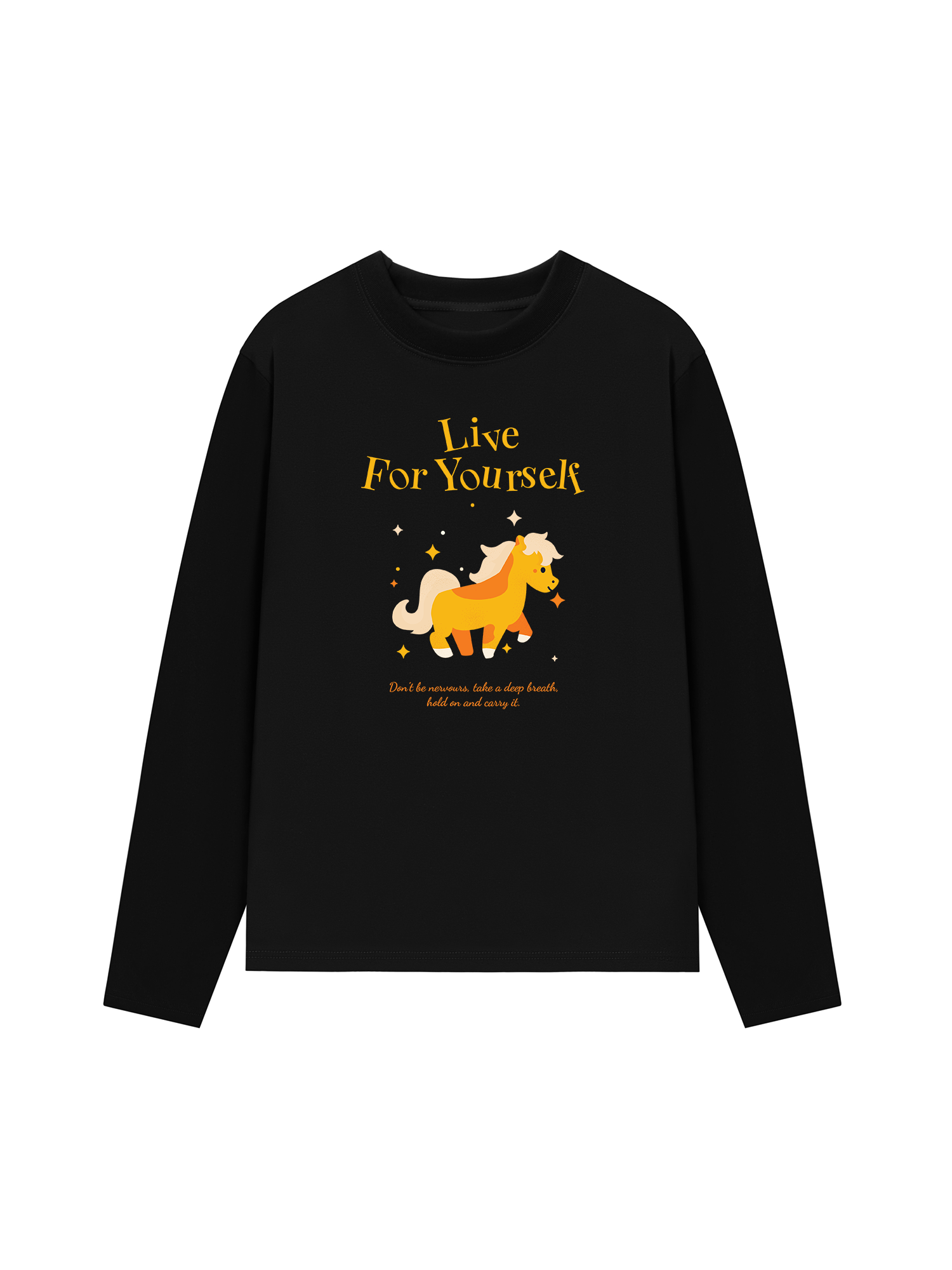 Áo Thun Dài Tay Live For Yourself