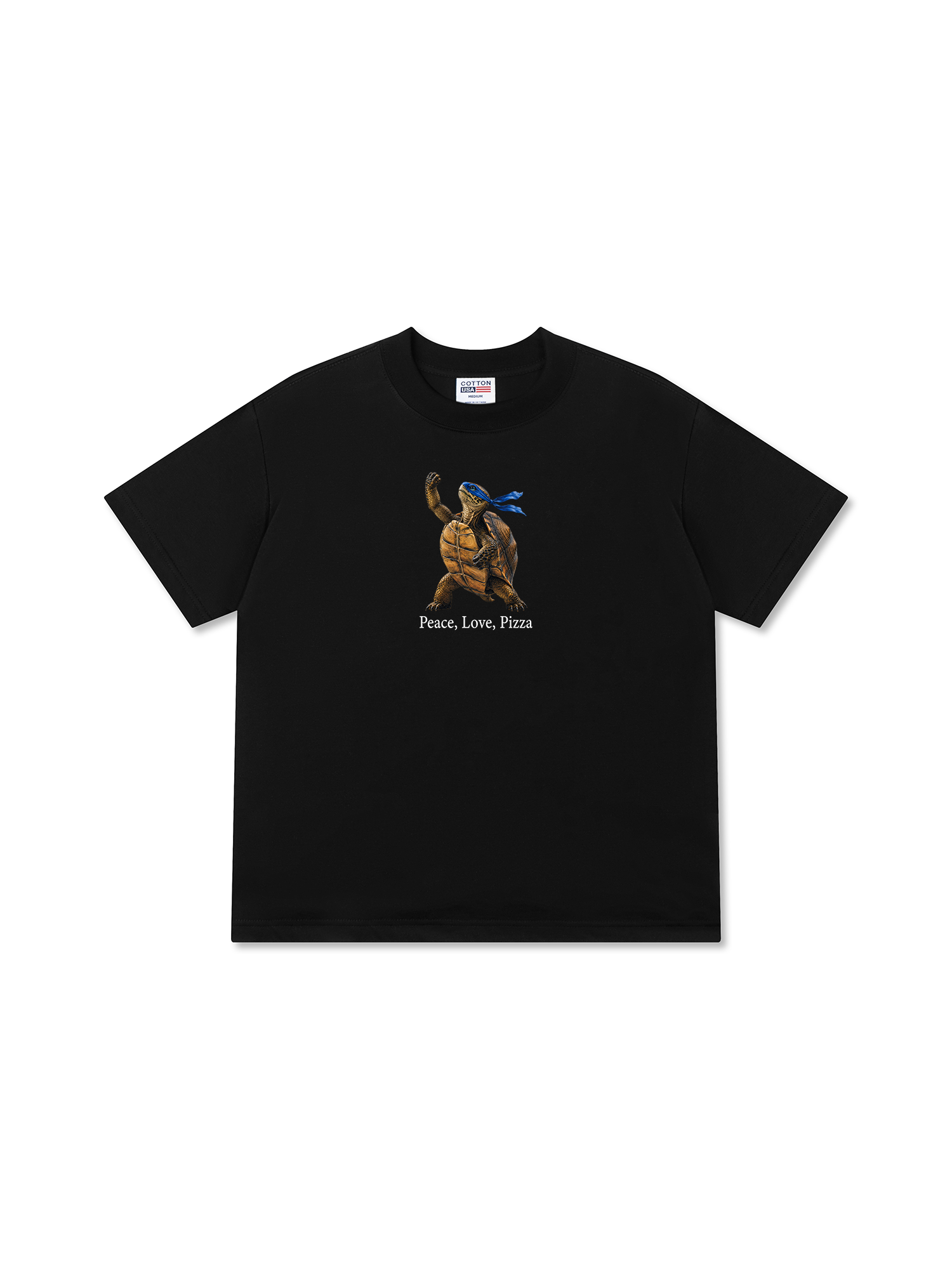 Áo Thun Relaxed Fit Blue Turtle