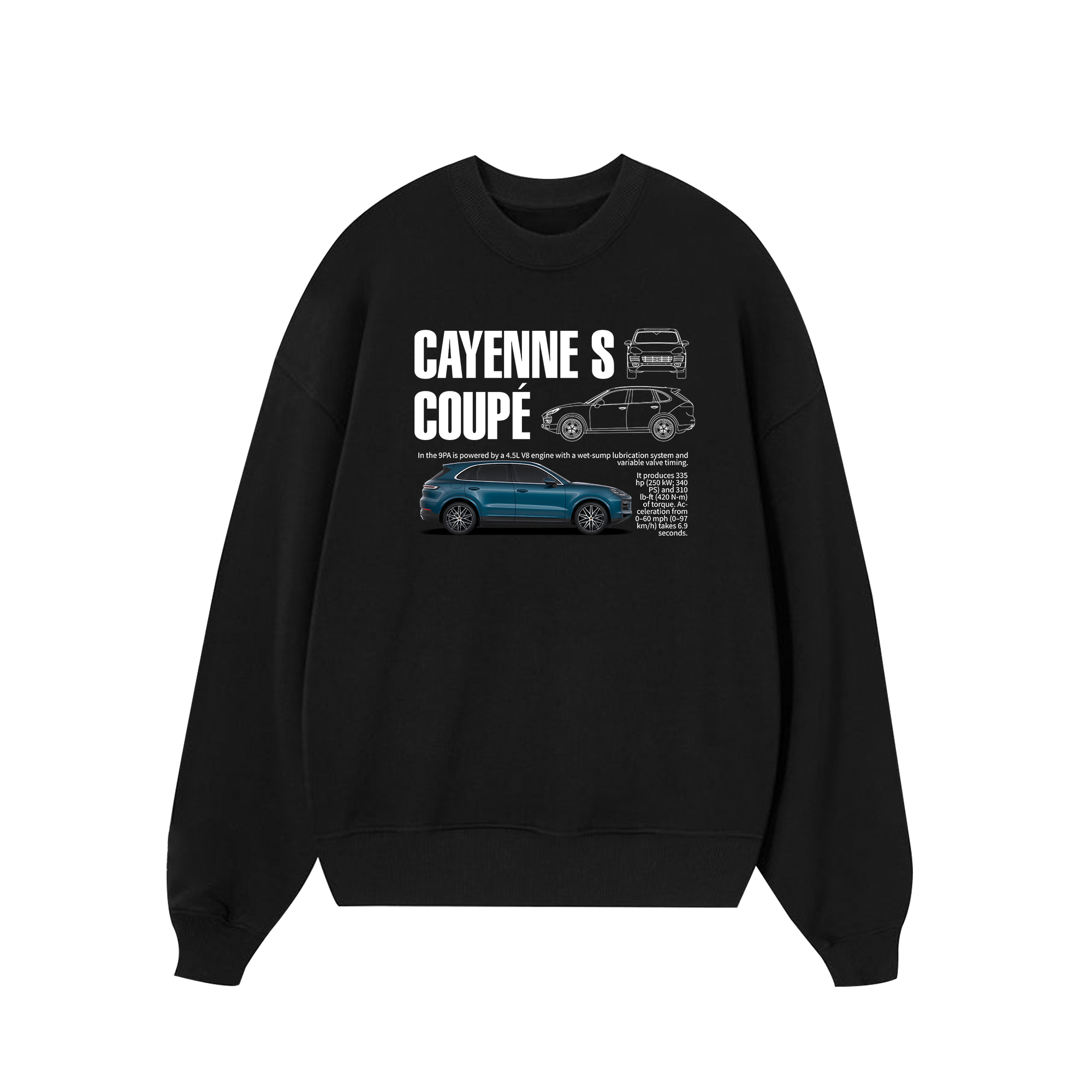 Porsche Cayenne S Coupe Classic Sweater