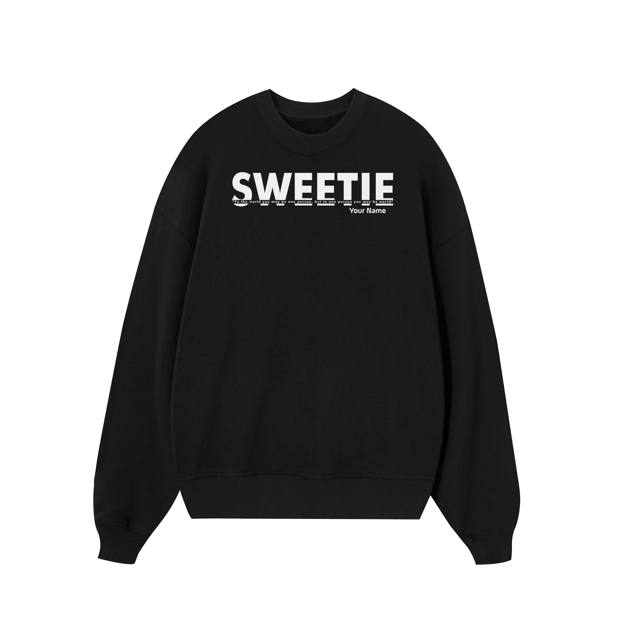 Custom Couple Sweetie Sweater