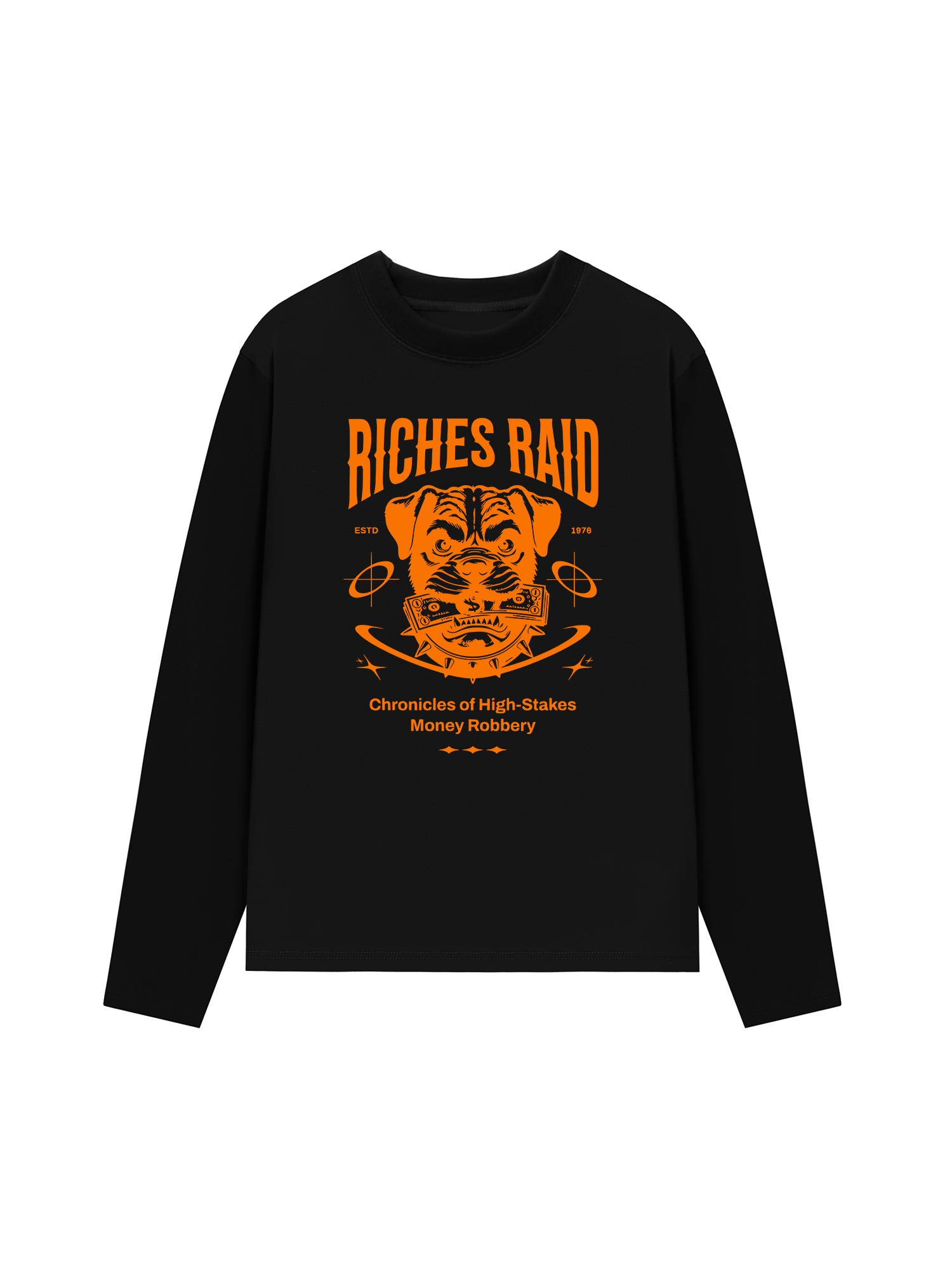 Áo Thun Dài Tay Money Riches Raid