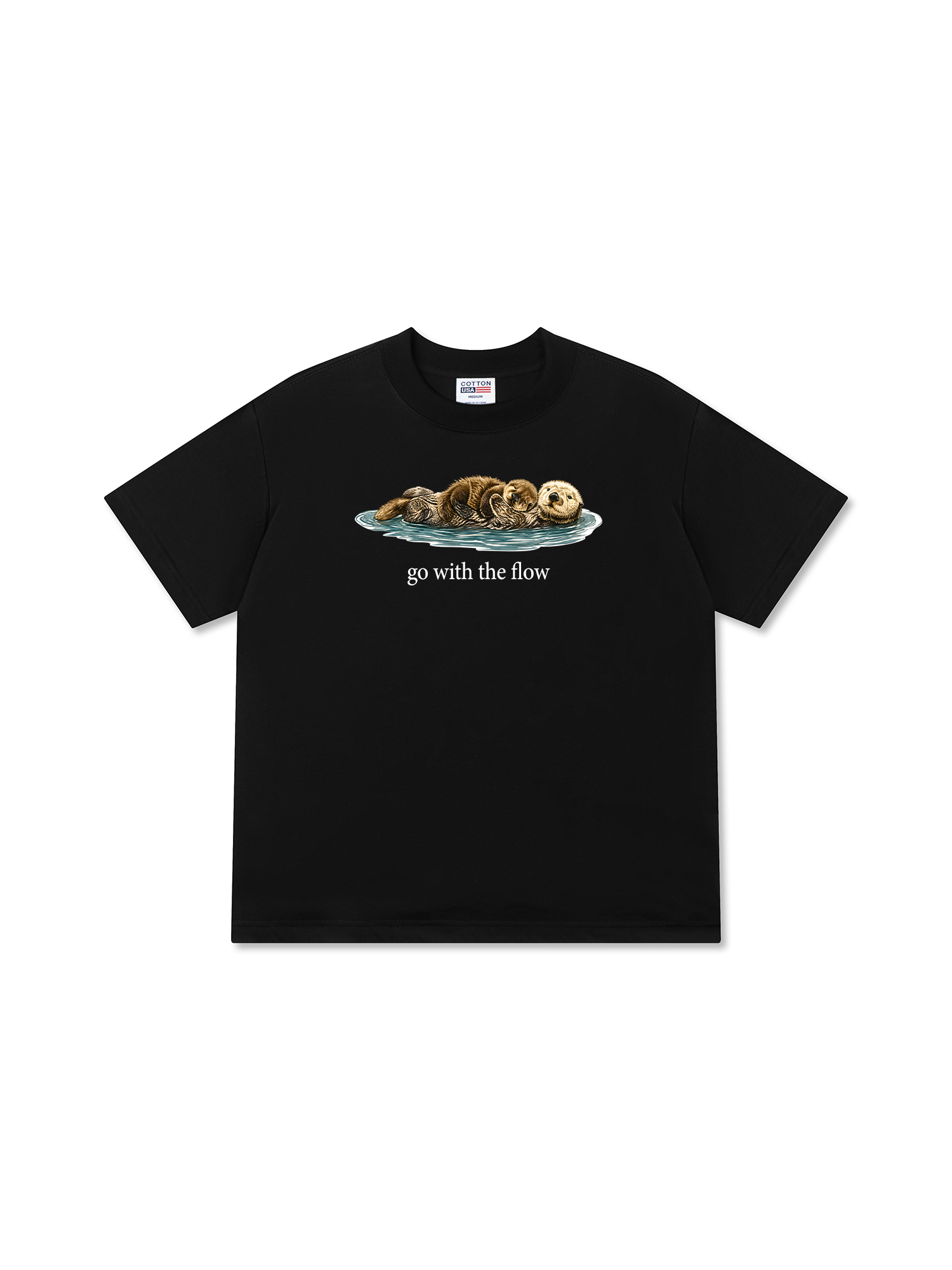 Áo Thun Relaxed Fit Go With The Flow