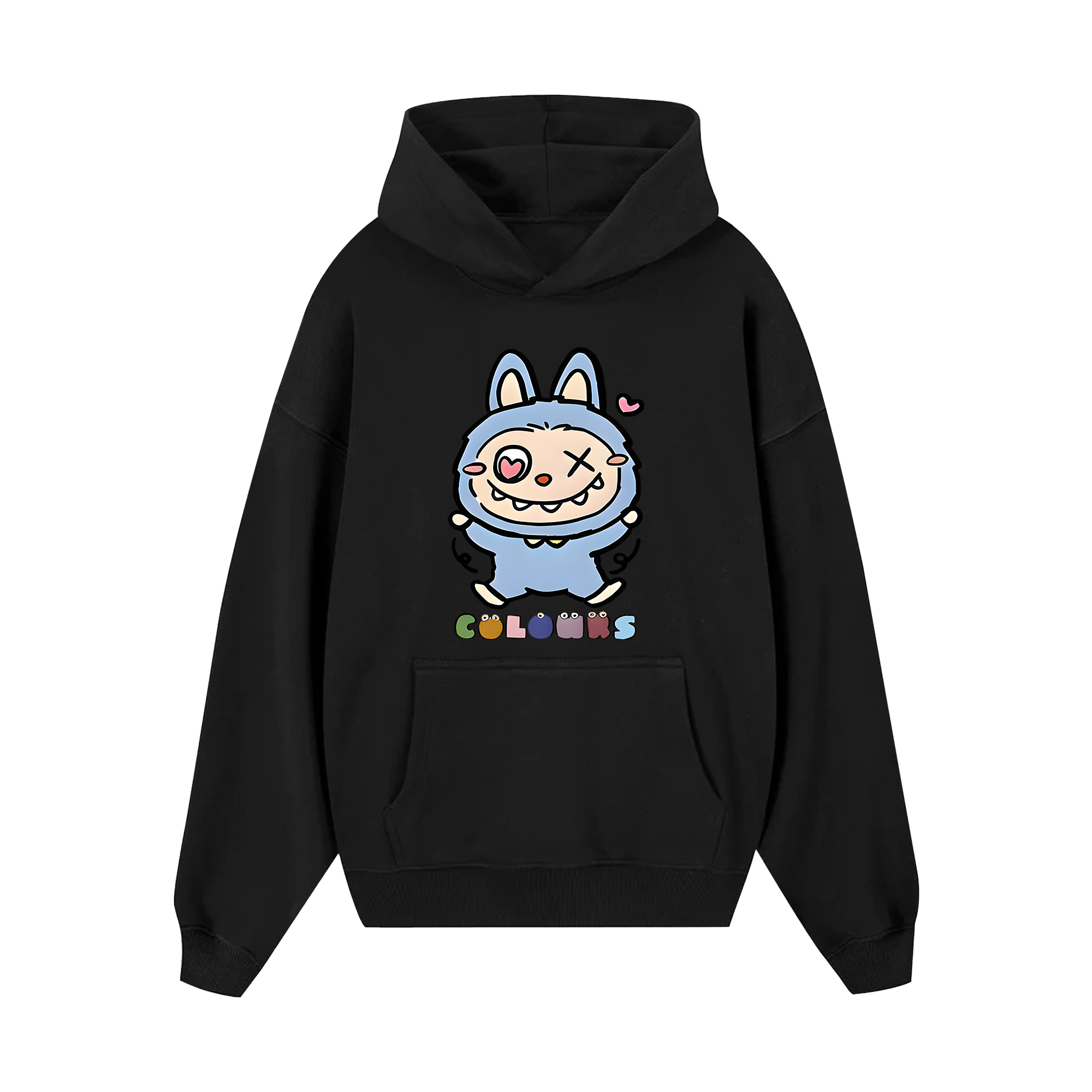 Labubu Cuite Blue Hoodie