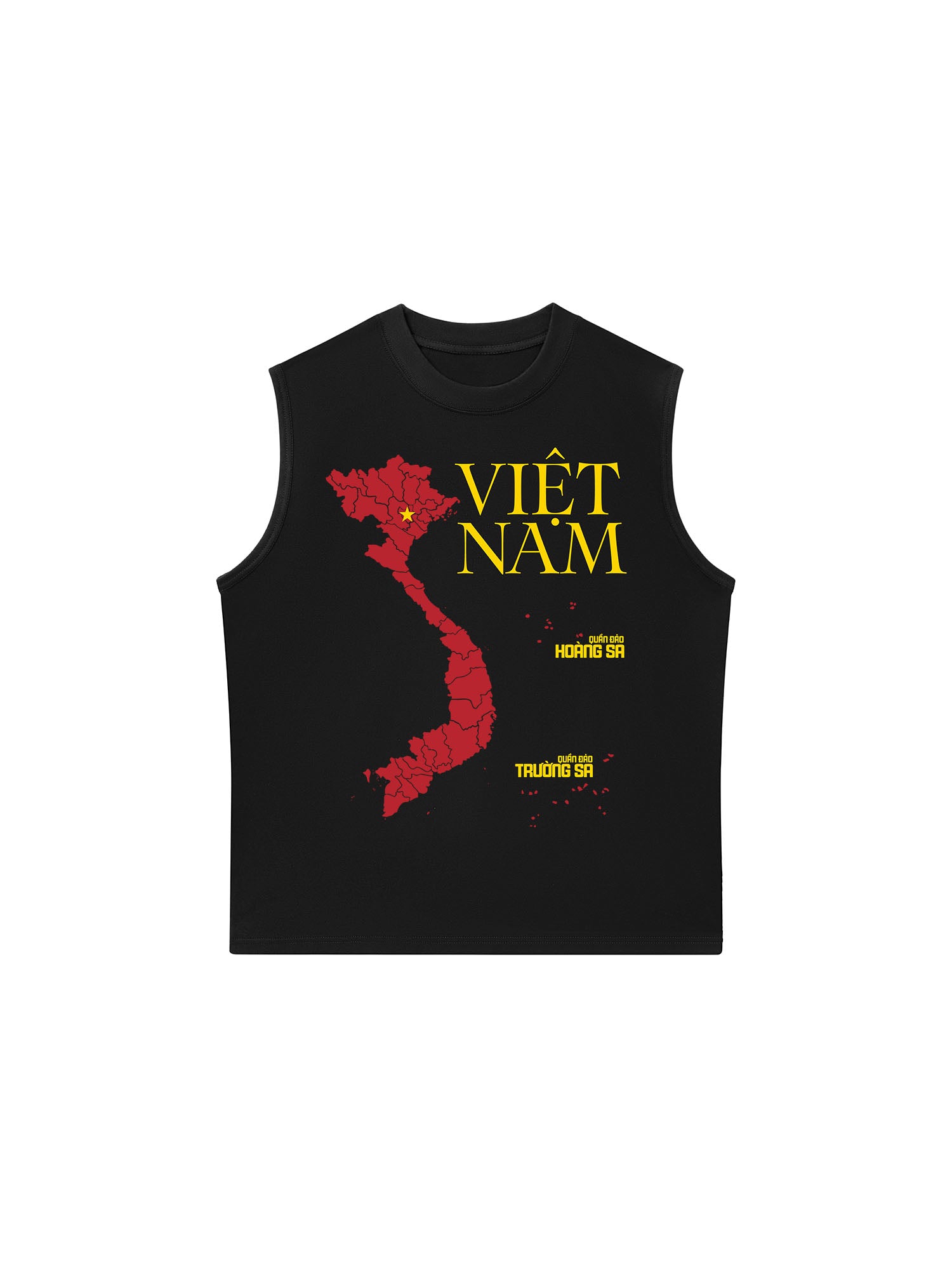 Áo Ba Lỗ Relaxed Fit Lãnh Thổ Việt Nam