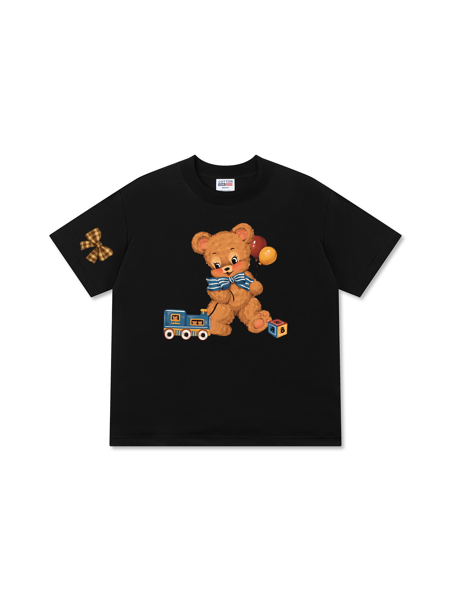 Áo Thun Relaxed Fit Soft Paw CUte Teddy