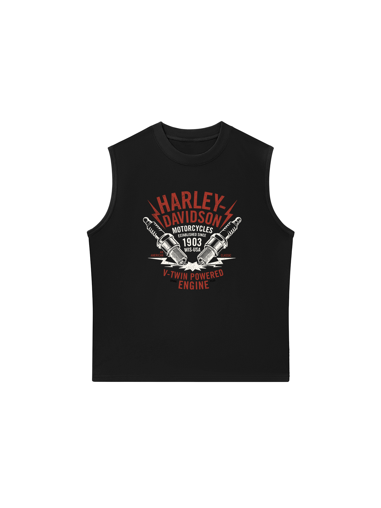 Áo Ba Lỗ Relaxed Fit Harley - Davidson Motocycles