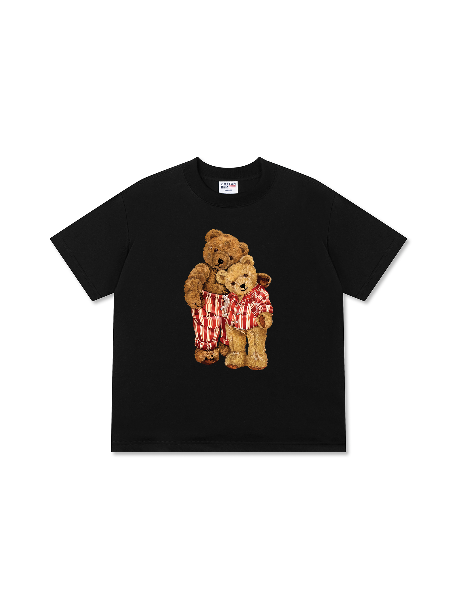 Áo Thun Relaxed Fit  Couple Bear Go To Bed