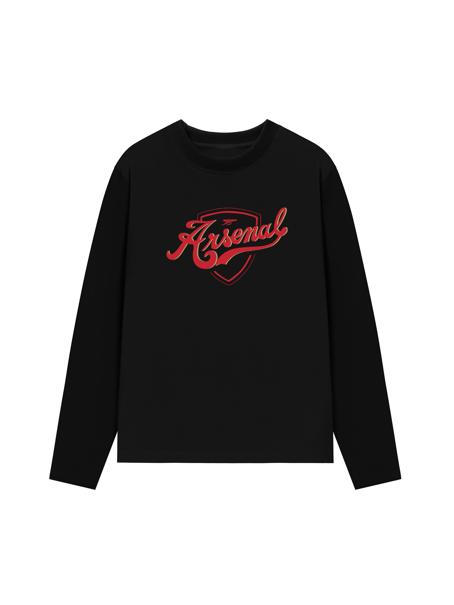 Áo Thun Dài Tay Soccer Arsenal Logo