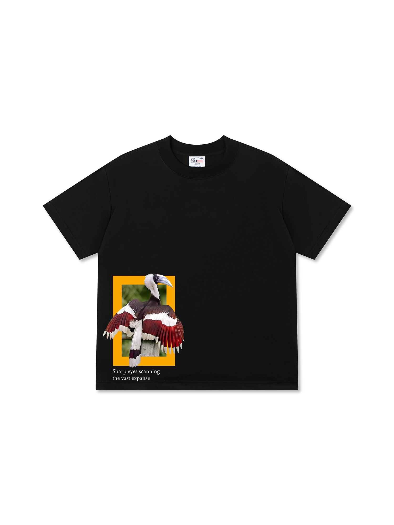 Áo Thun Relaxed Fit Wild Life Sharp Eyes Scannin