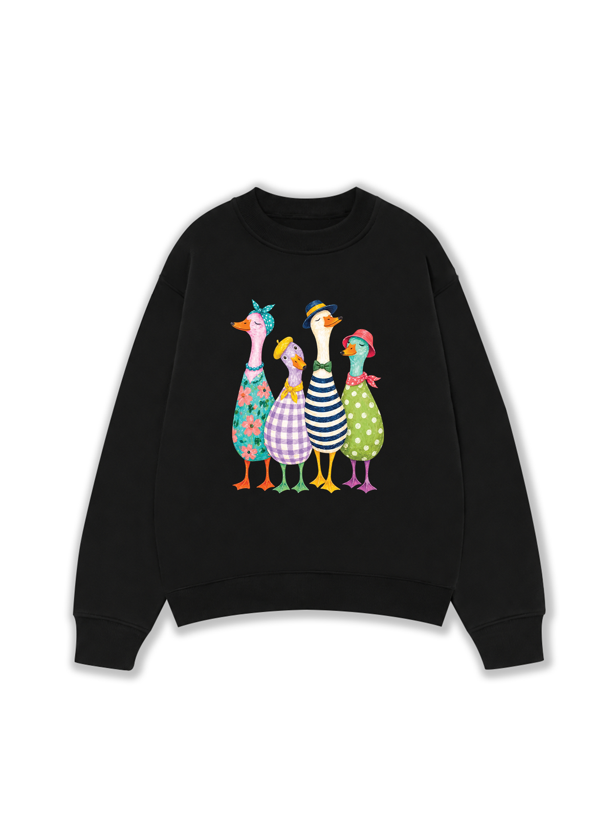 Áo Sweater Nỉ Hai Da Farm Duck Group
