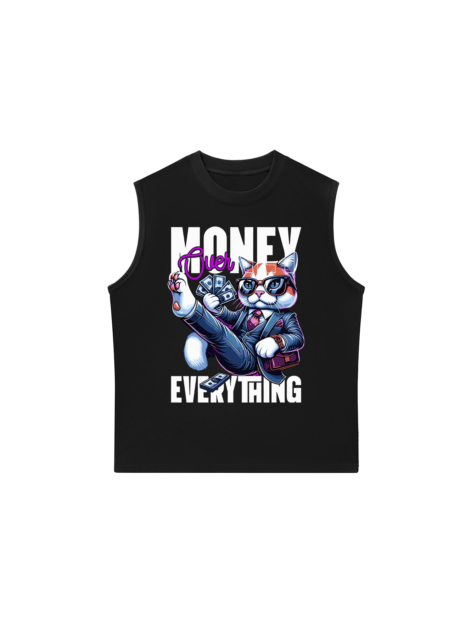 Áo Ba Lỗ Relaxed Fit Money Over Everything