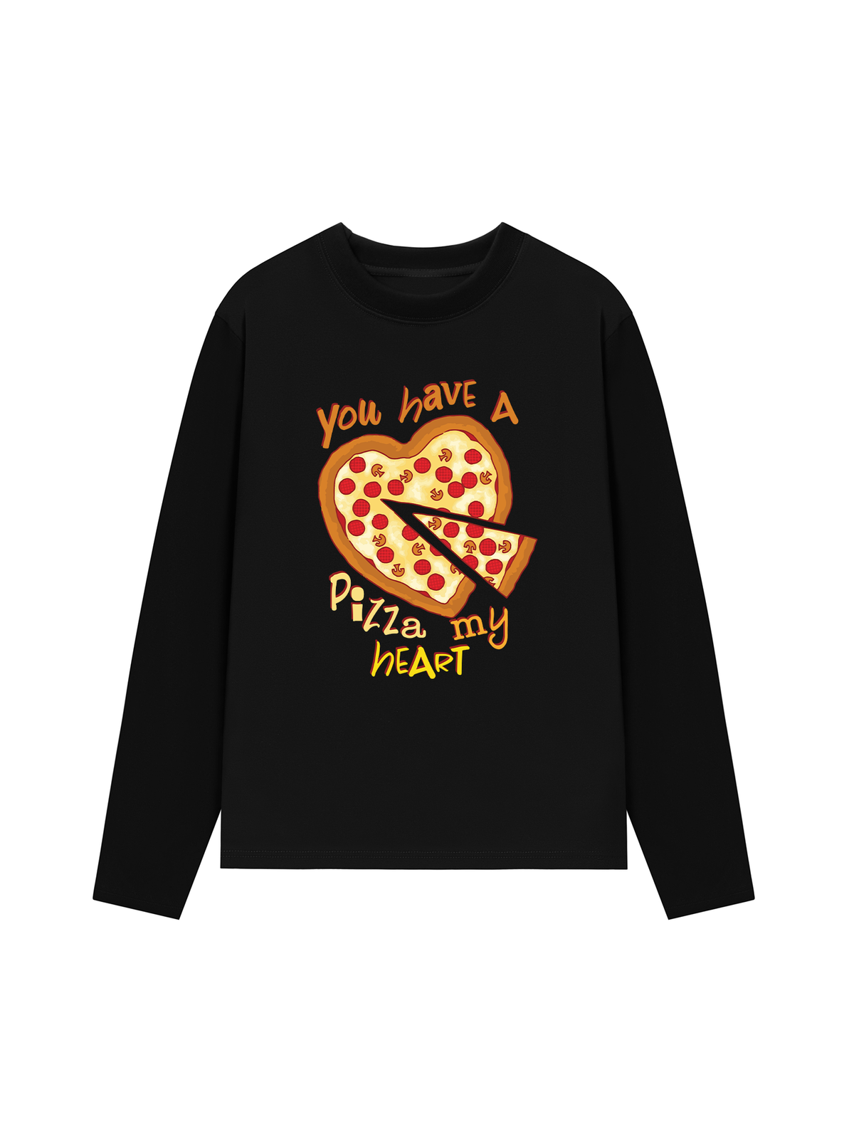 Áo Thun Dài Tay Yumy Mood You Have A Pizza