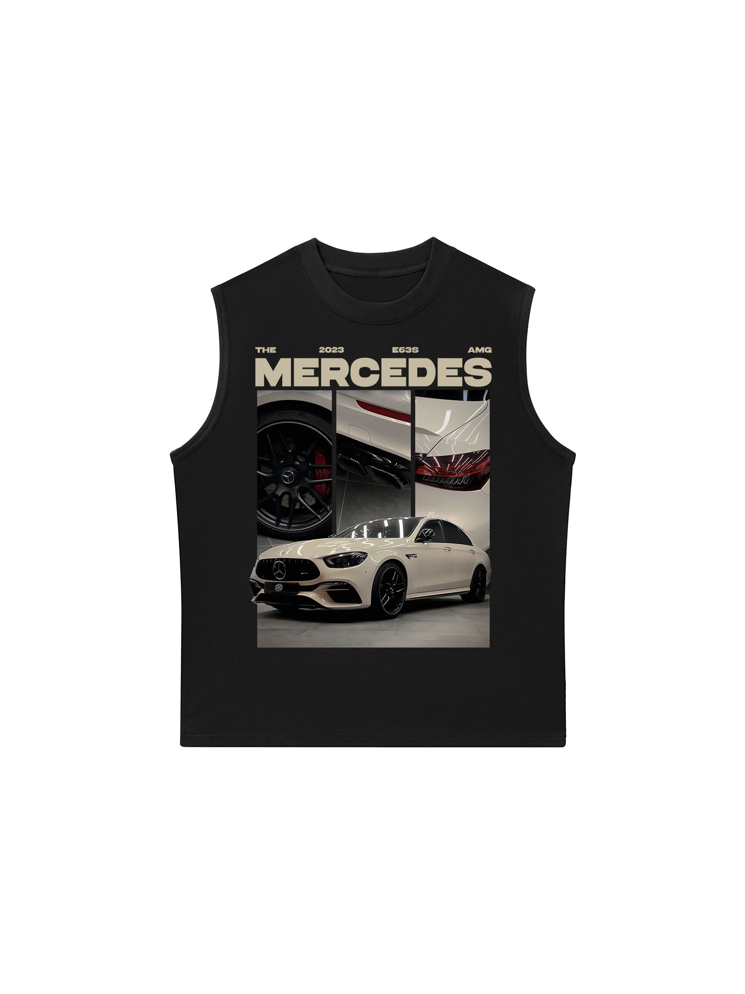 Áo Ba Lỗ Relaxed Fit Mercedes Raw Power