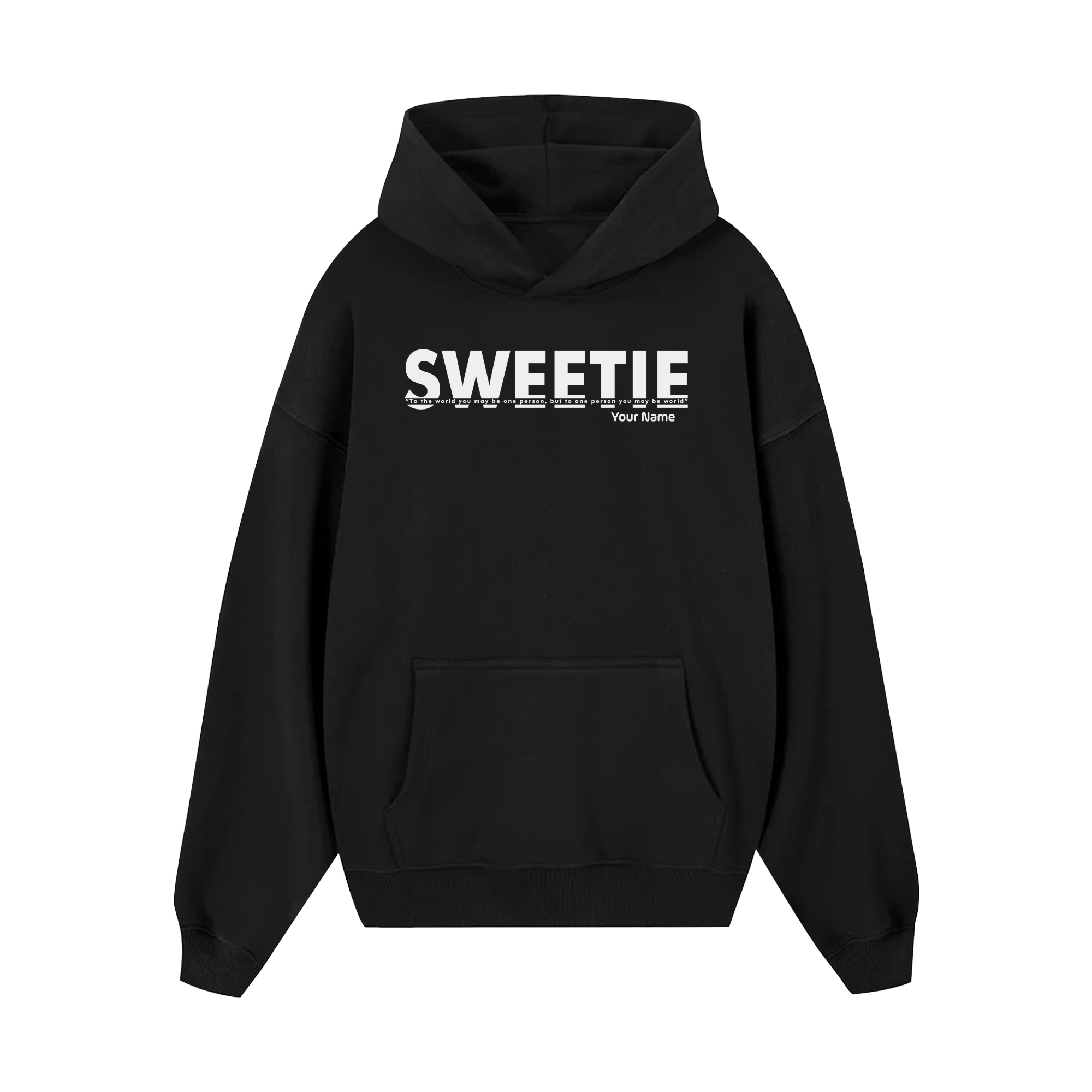 Custom Couple Sweetie Hoodie