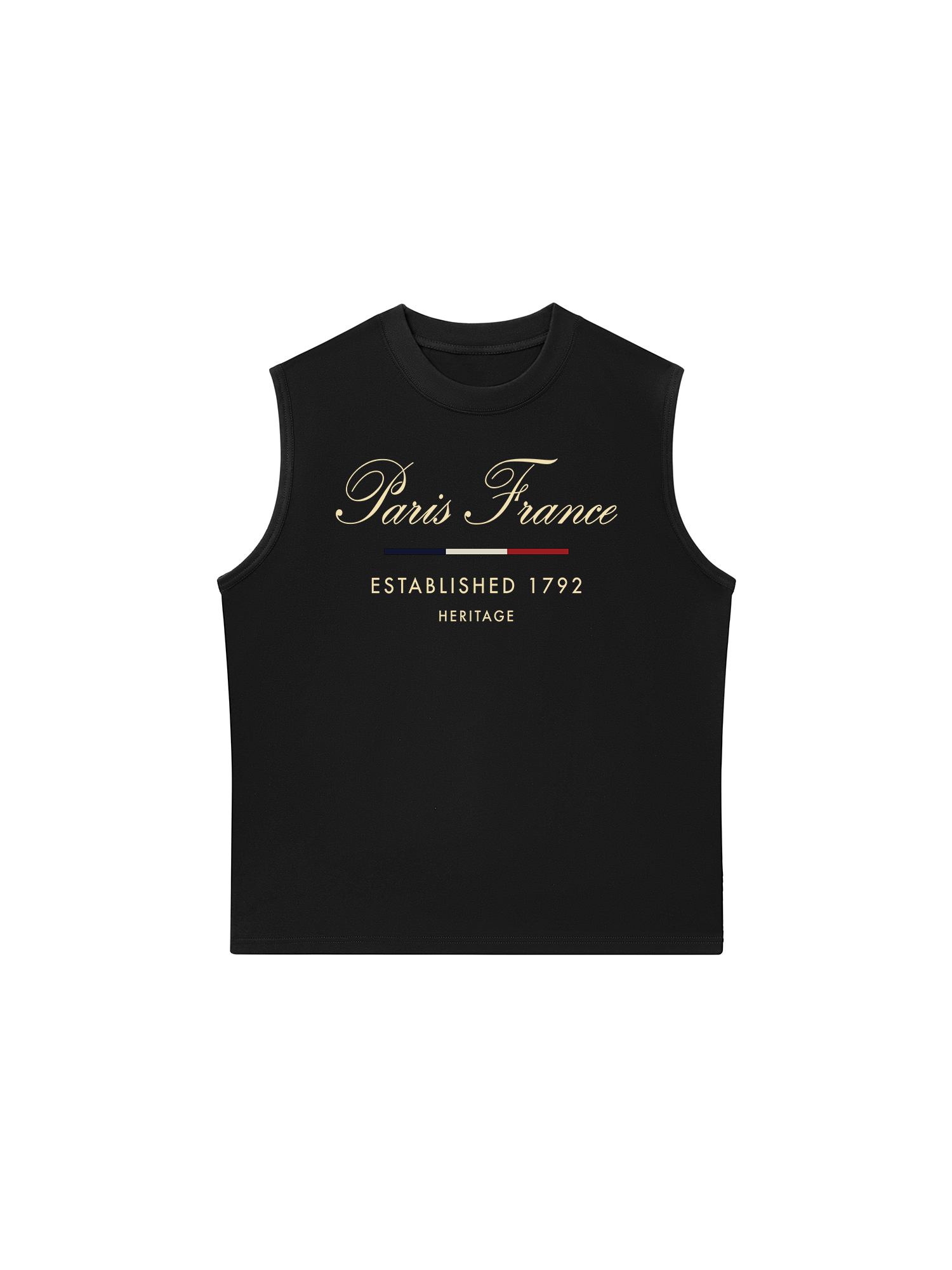 Áo Ba Lỗ Relaxed Fit Paris France