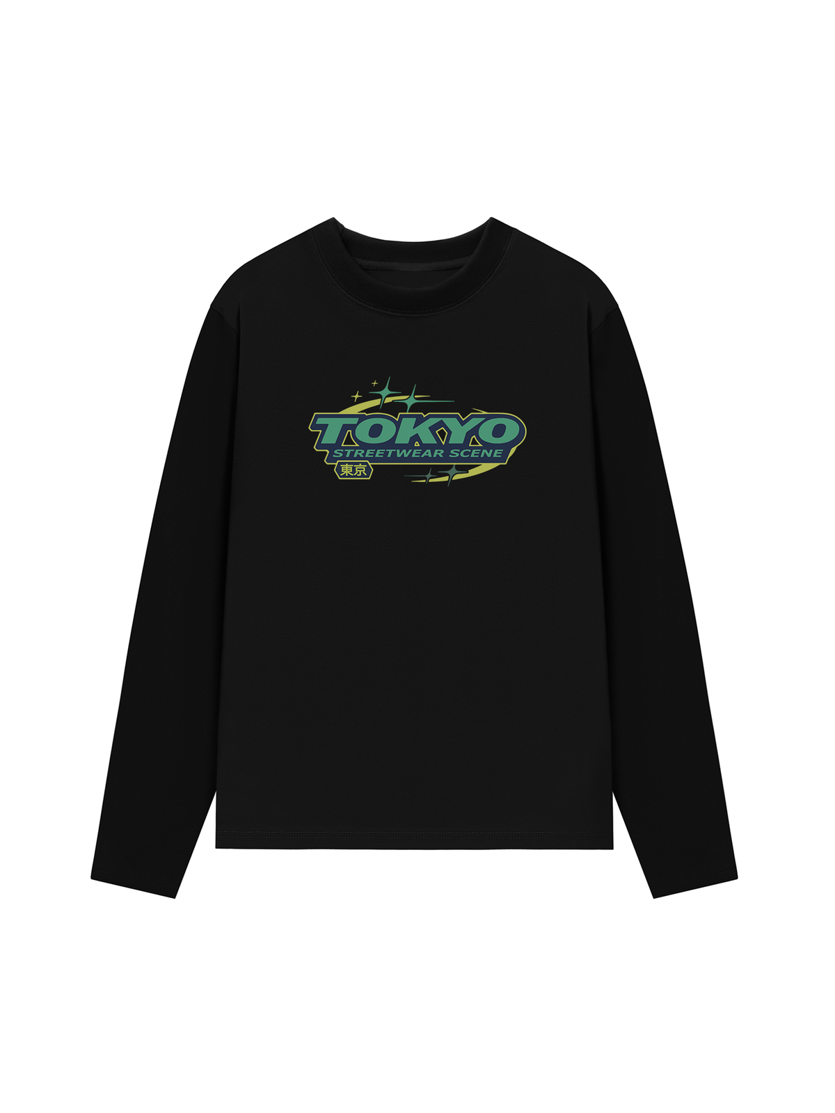 Áo Thun Dài Tay City Tokyo Streetwear Scene