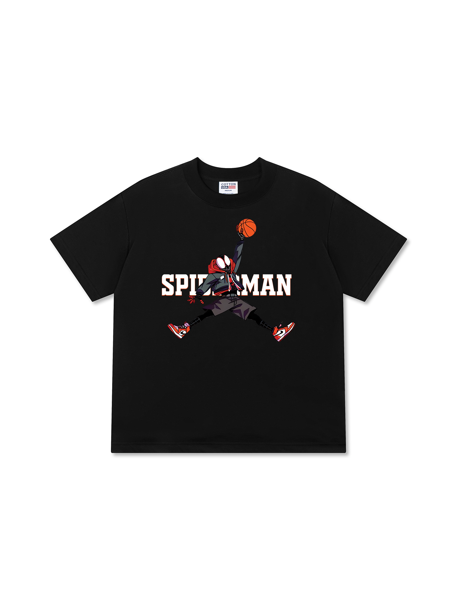 Áo Thun Relaxed Fit Basketball Spider