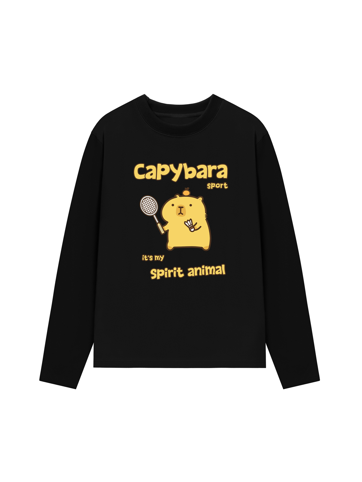 Áo Thun Dài Tay Badminton Capybara Sport