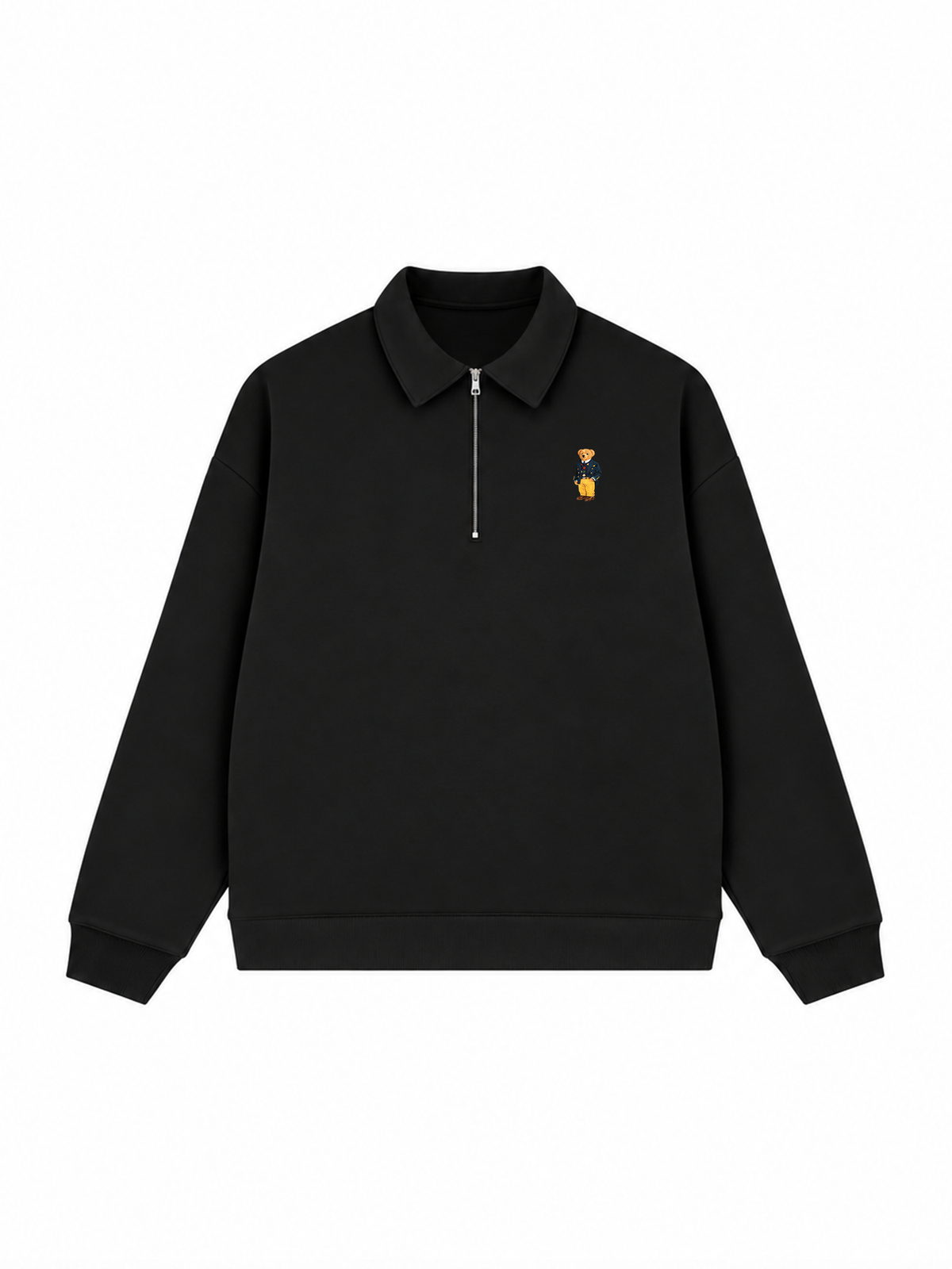 Áo Sweater Polo Nỉ Hai Da Golden Bear