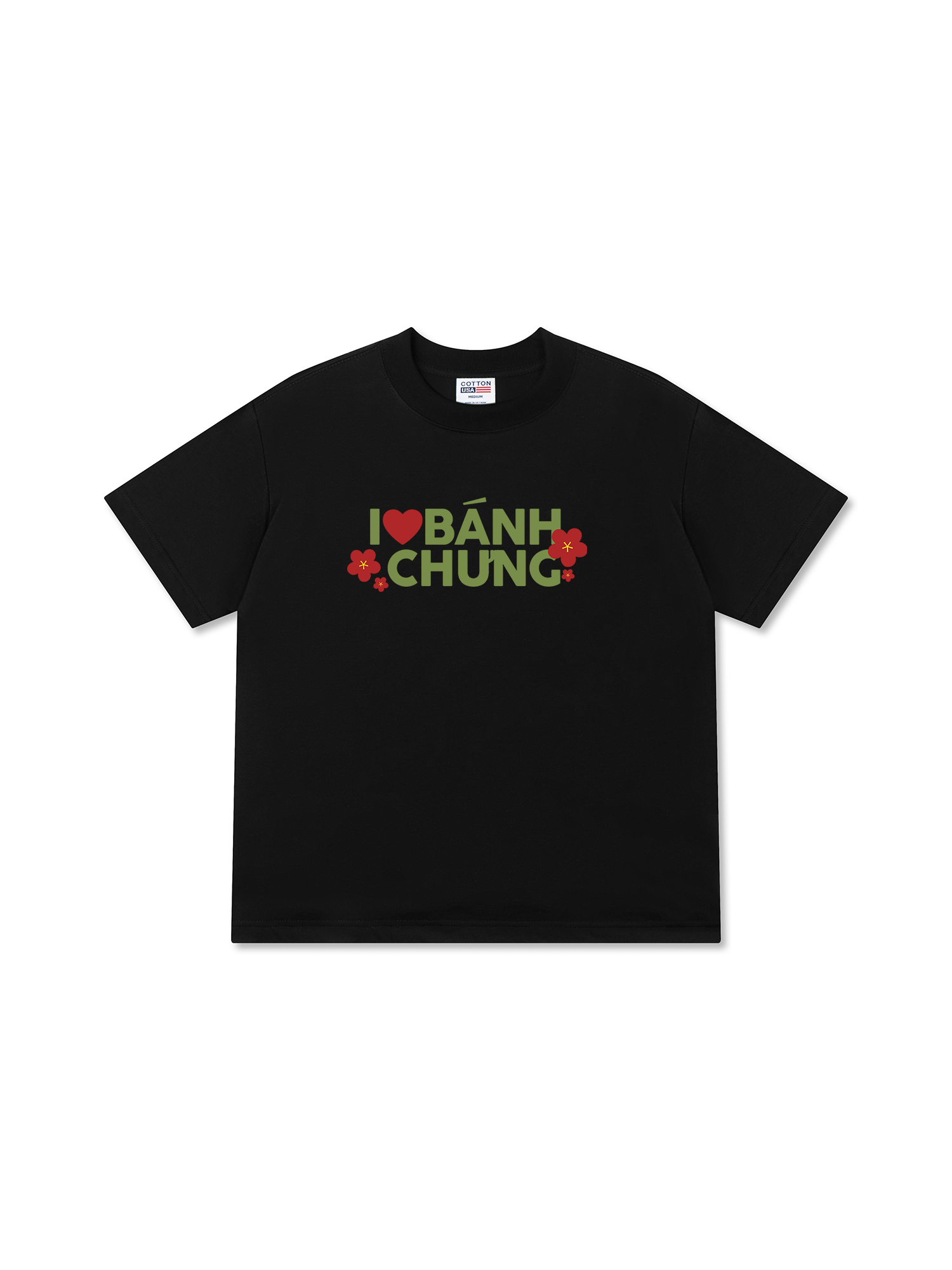 Áo Thun Relaxed Fit I Love Bánh Chưng