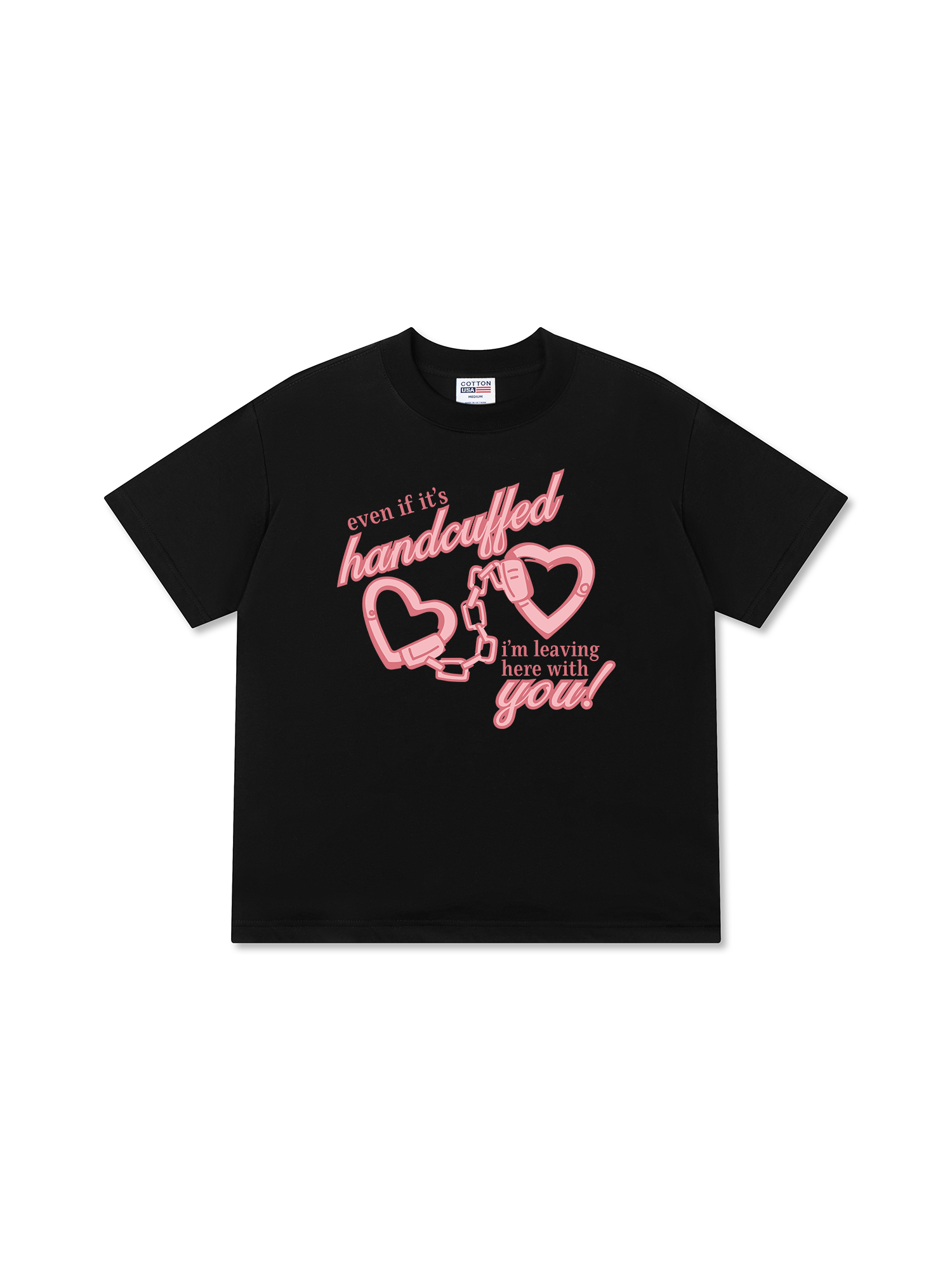 Áo Thun Relaxed Fit Love Handcuffed