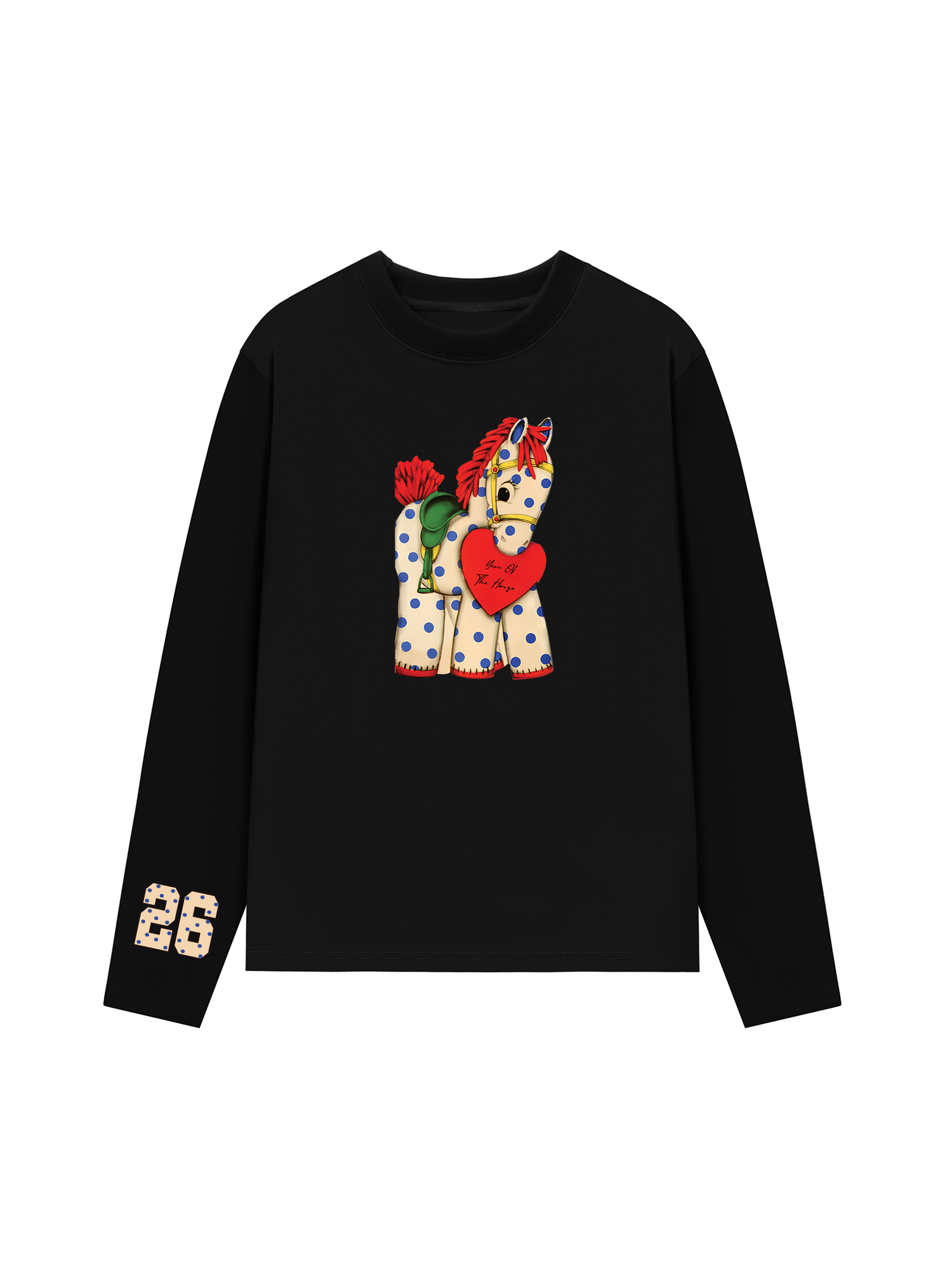 Áo Thun Dài Tay Cute Horse