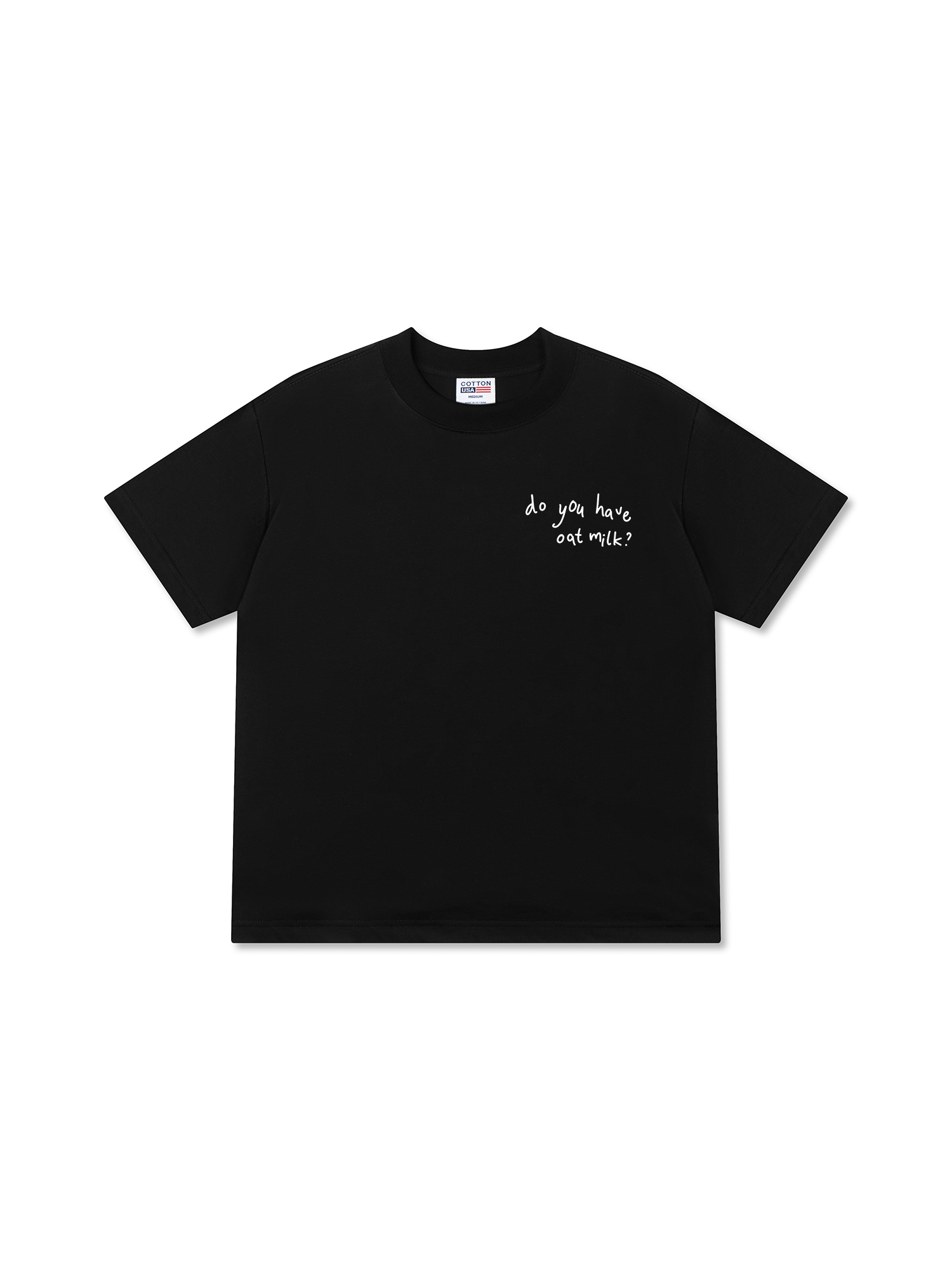 Áo Thun Relaxed Fit Daily Cup Do You Have Oat Milk