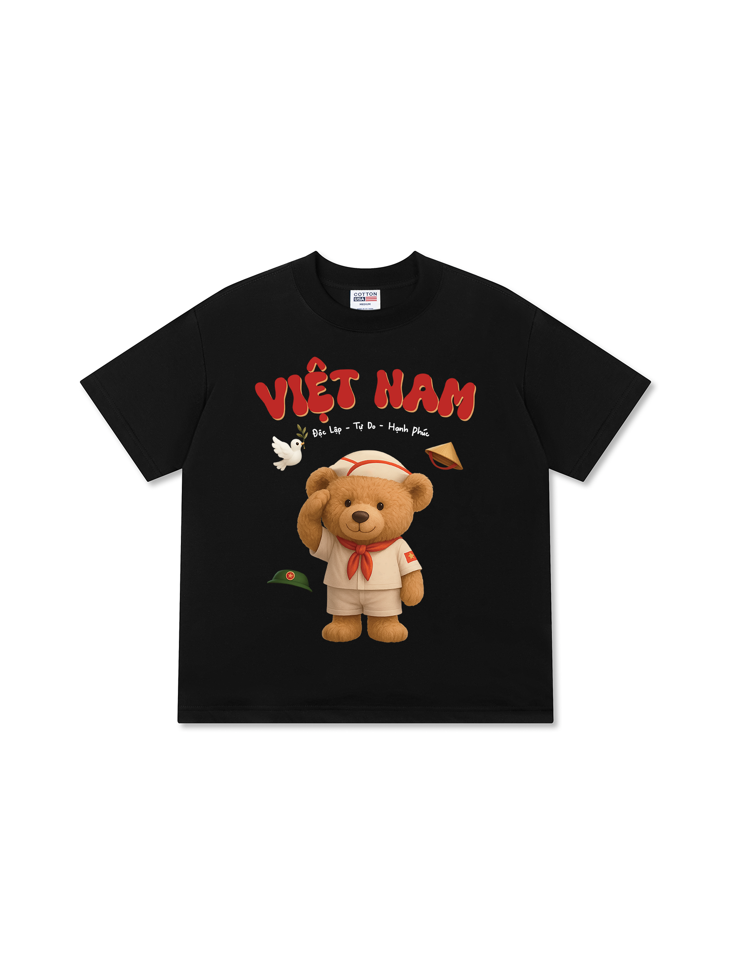 Áo Thun Relaxed Fit Việt Nam Teddy