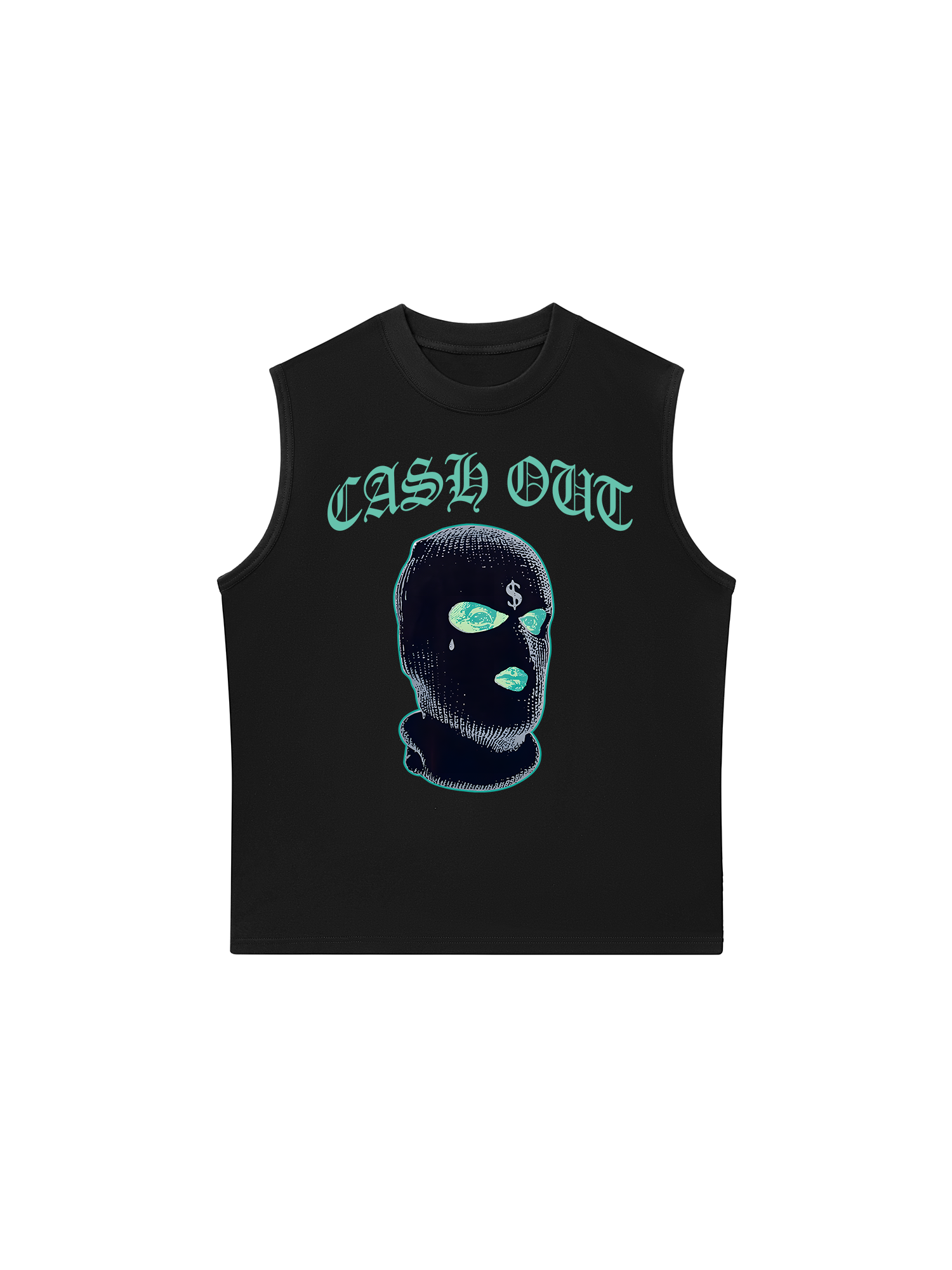 Áo Ba Lỗ Relaxed Fit Money Cash Out