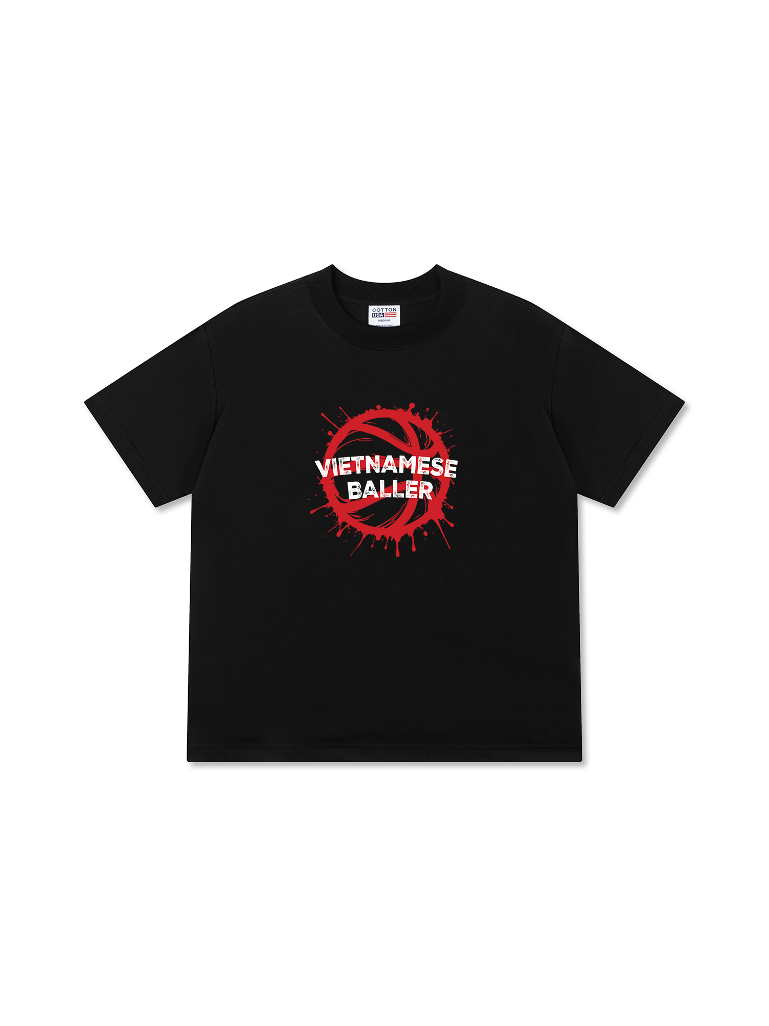 Áo Thun Relaxed Fit Basketball Vietnamese Baller