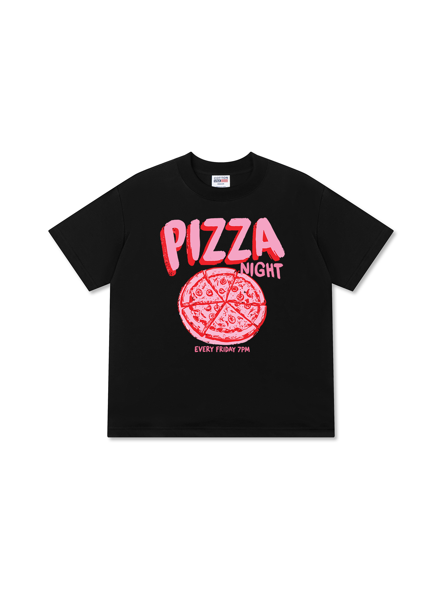 Áo Thun Relaxed Fit Pizza Night