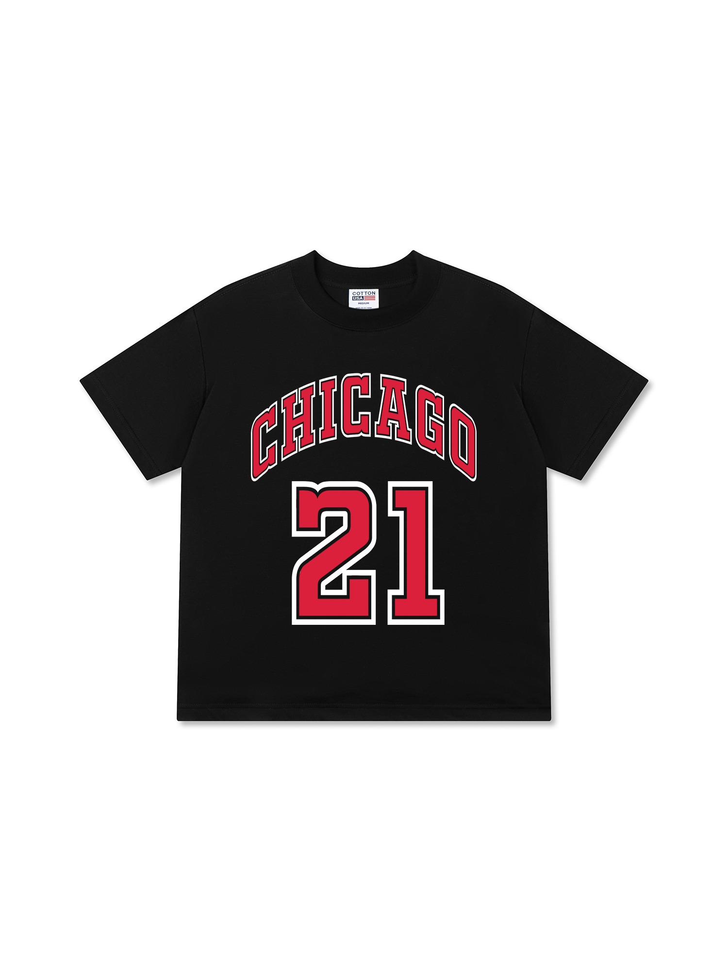 Áo Thun Relaxed Fit Chicago 21 Basketball Spider