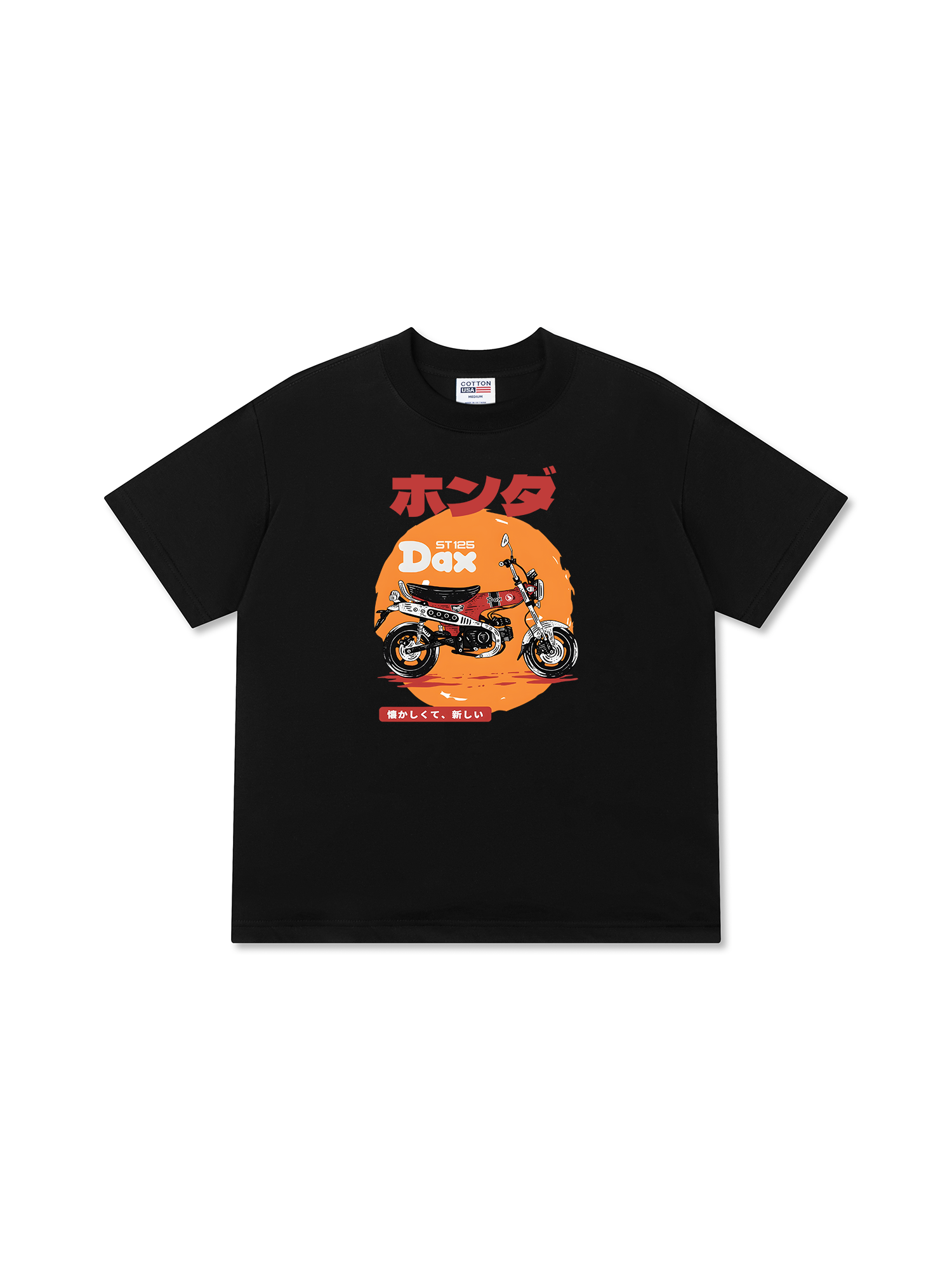 Áo Thun Relaxed Fit Motorbike Honda ST125 dax