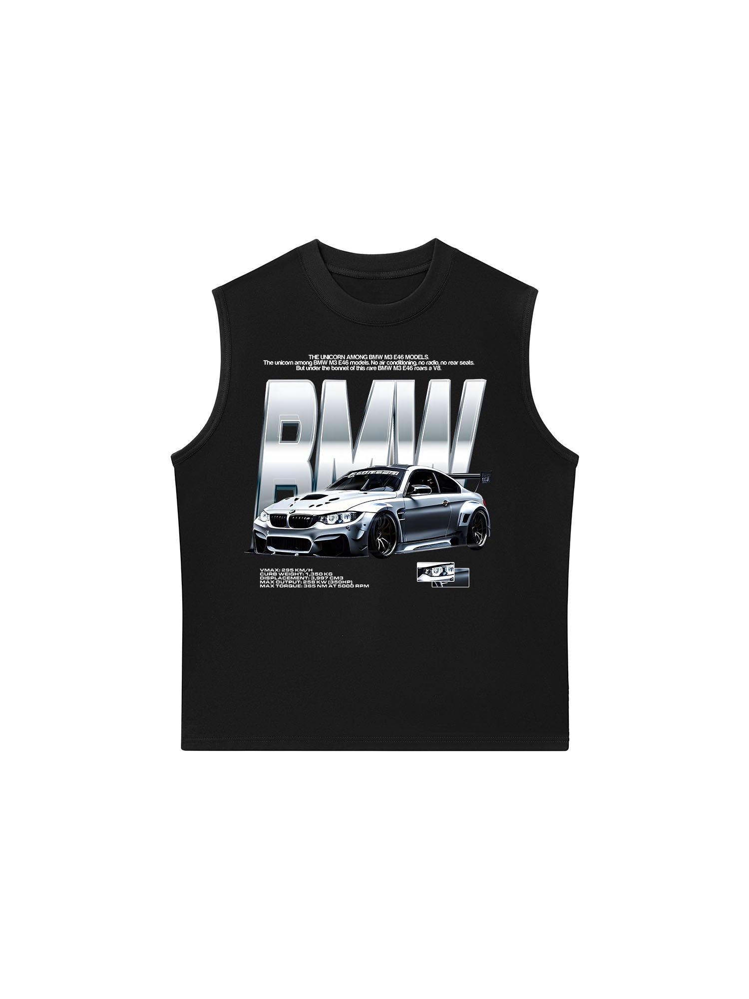 Áo Ba Lỗ Relaxed Fit BMW The Unicorn Among