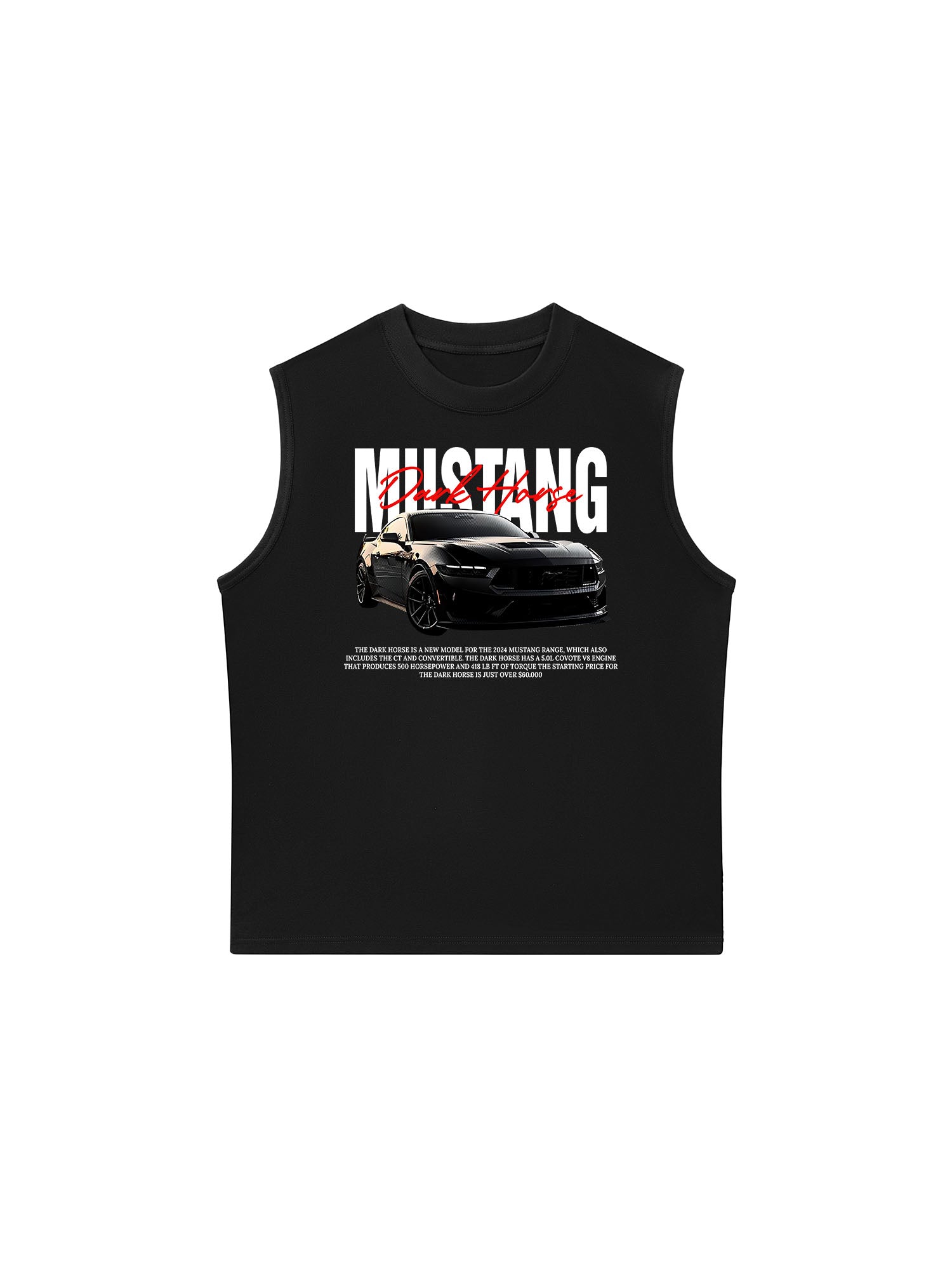 Áo Ba Lỗ Relaxed Fit Ford Mustang Dark Horse