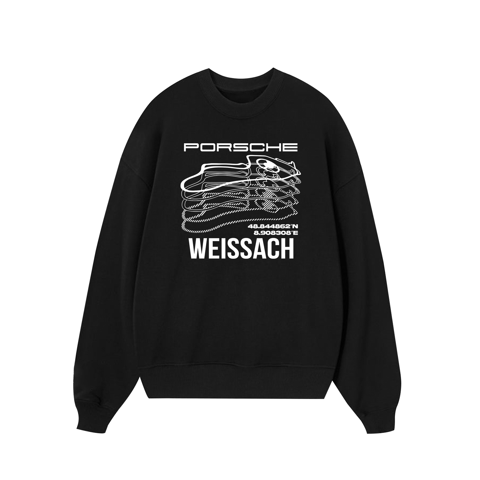 Porsche Weissach Map Sweater