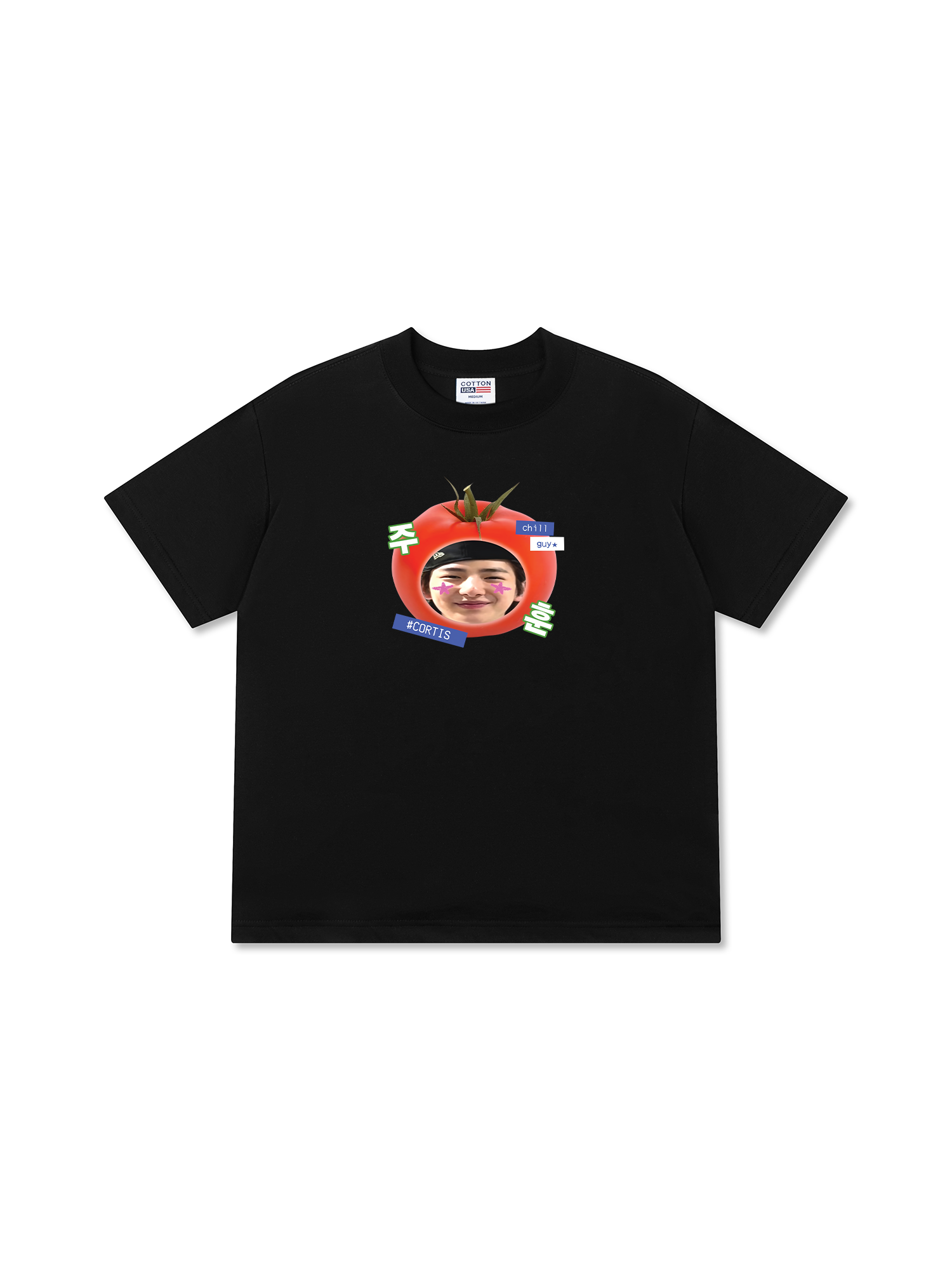 Áo Thun Relaxed Fit Idols Cortis Juhoon Tomato